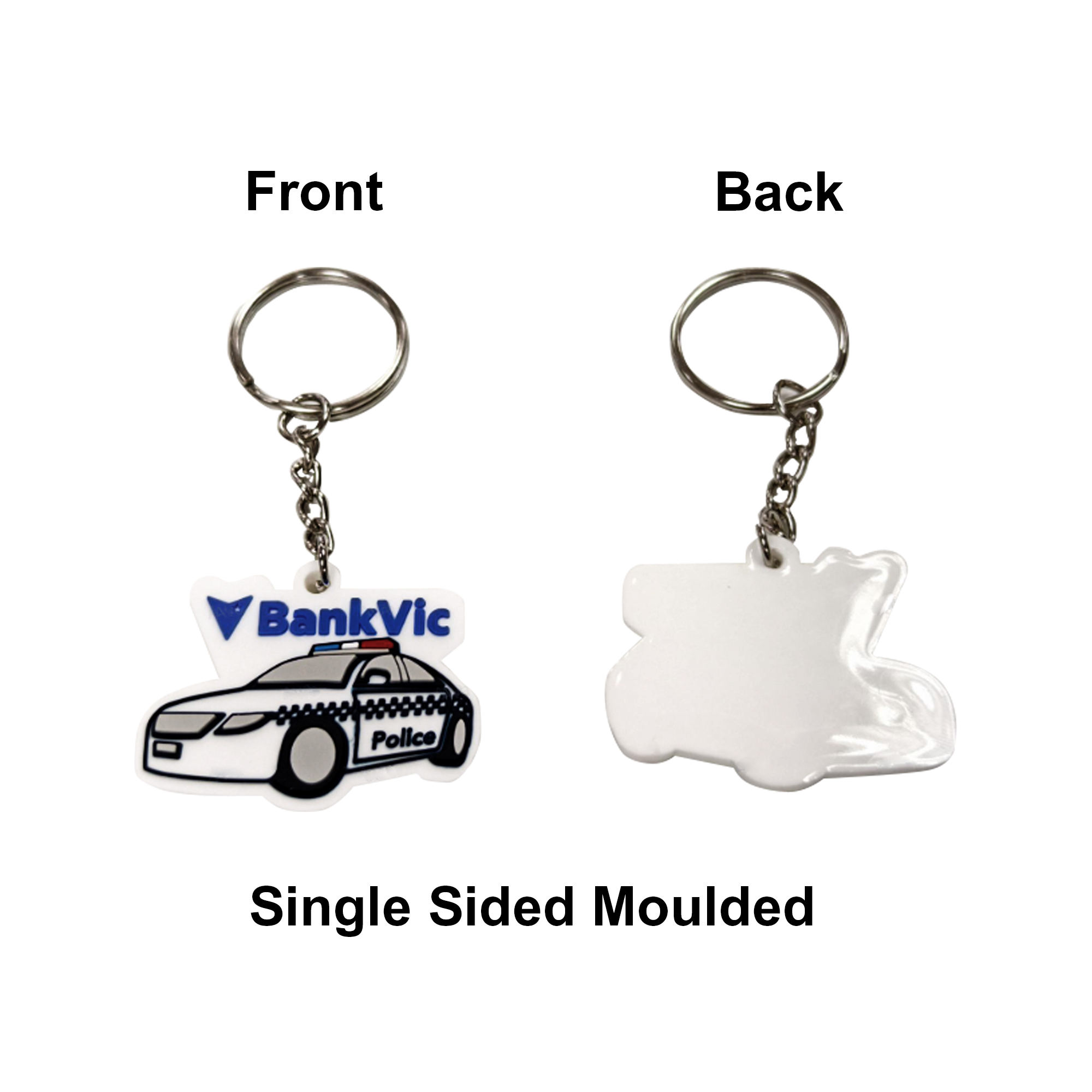 Custom Shape PVC Keyring - Image 10