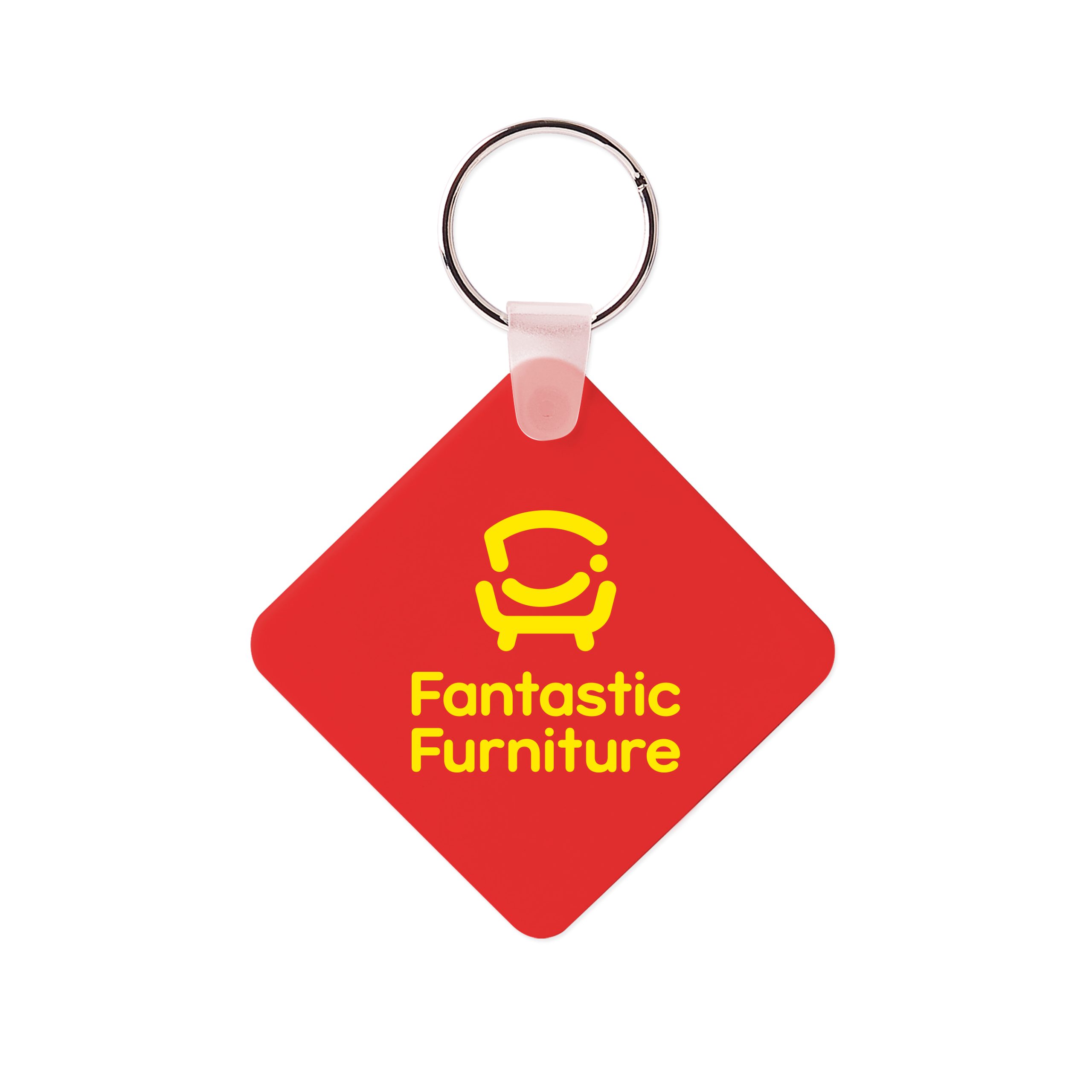 Square Durasoft Keyring - Image 3