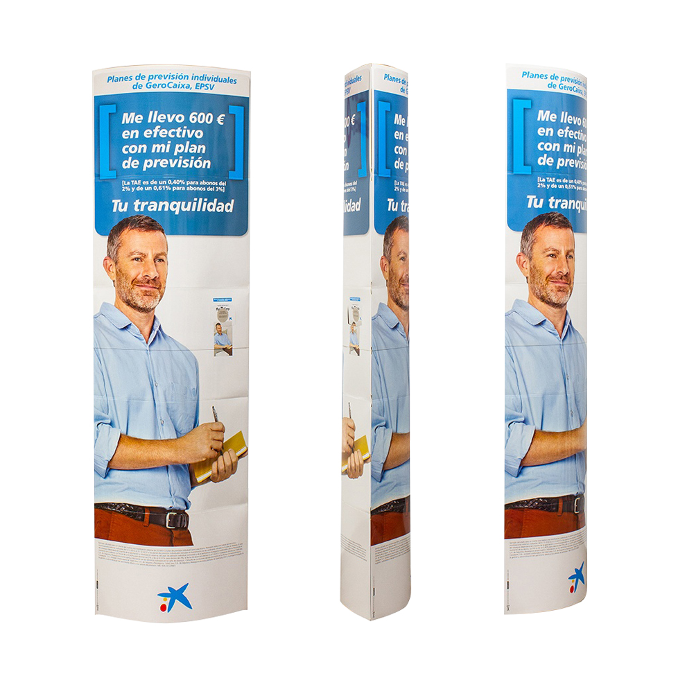 Quick Assembly Totem Cardboard Display - Image 3