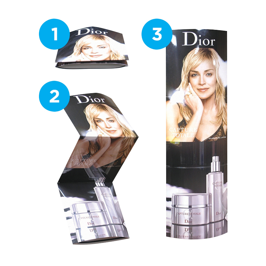 Quick Assembly Totem Cardboard Display - Image 4