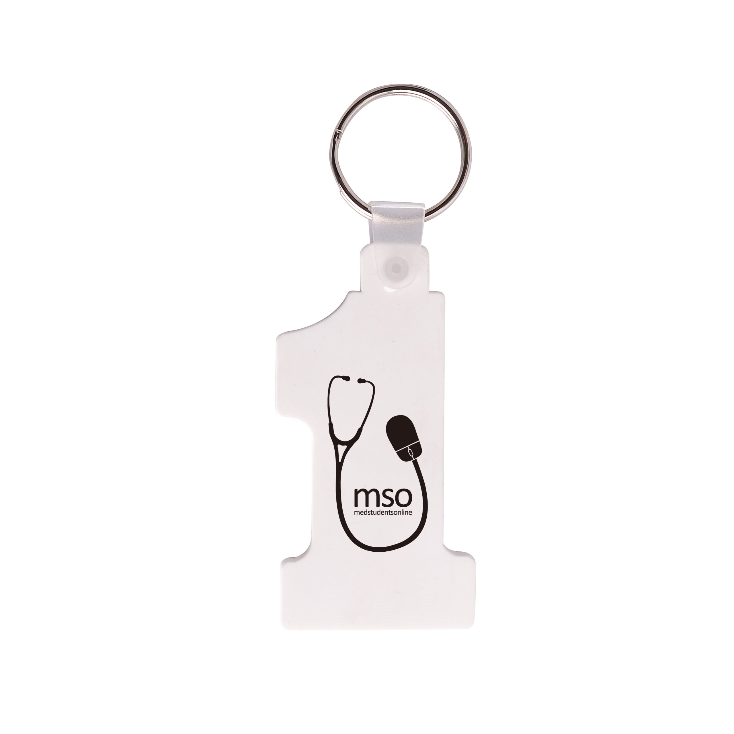 Number 1 Durasoft Keyring - Image 2
