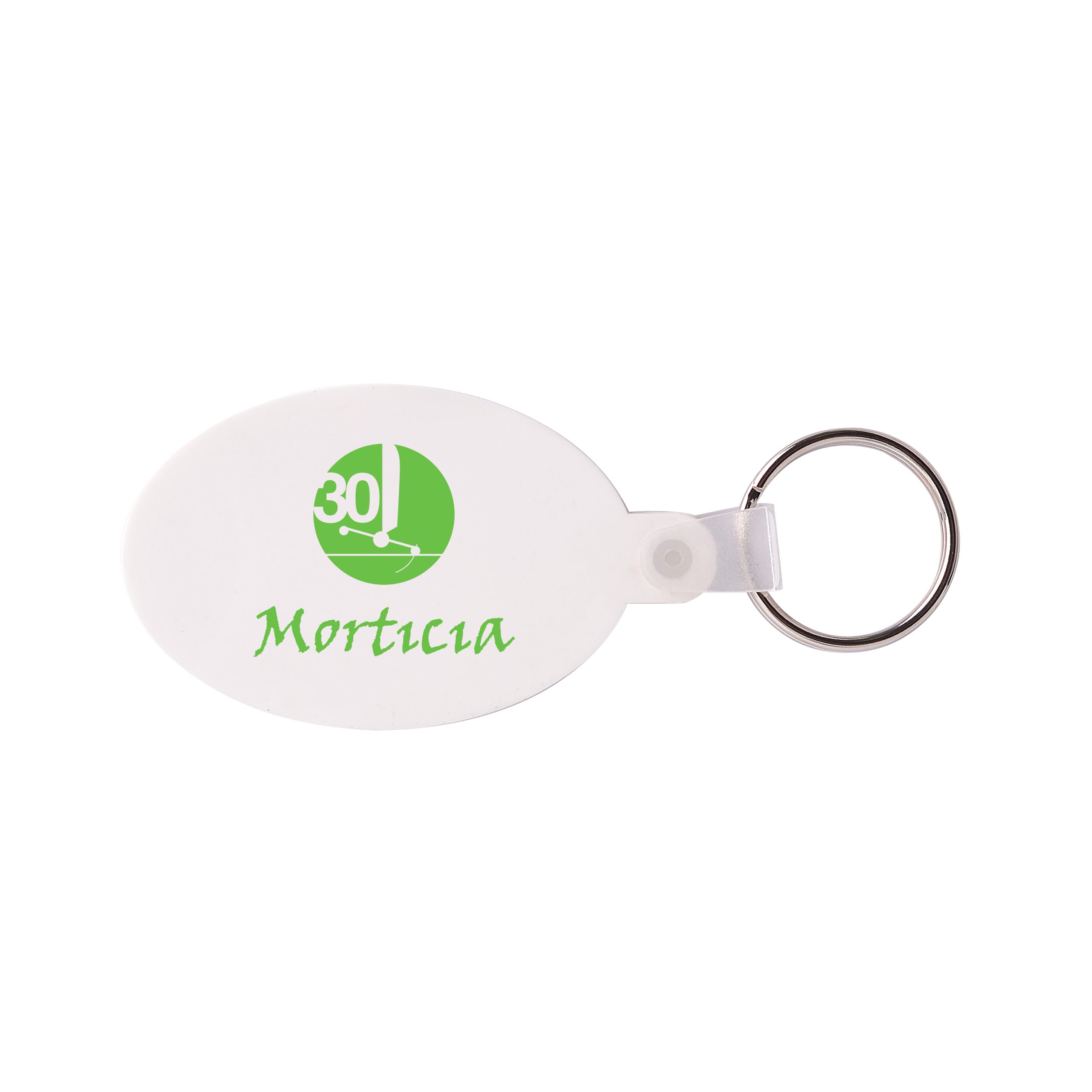 Oval Durasoft Keyring - Image 3