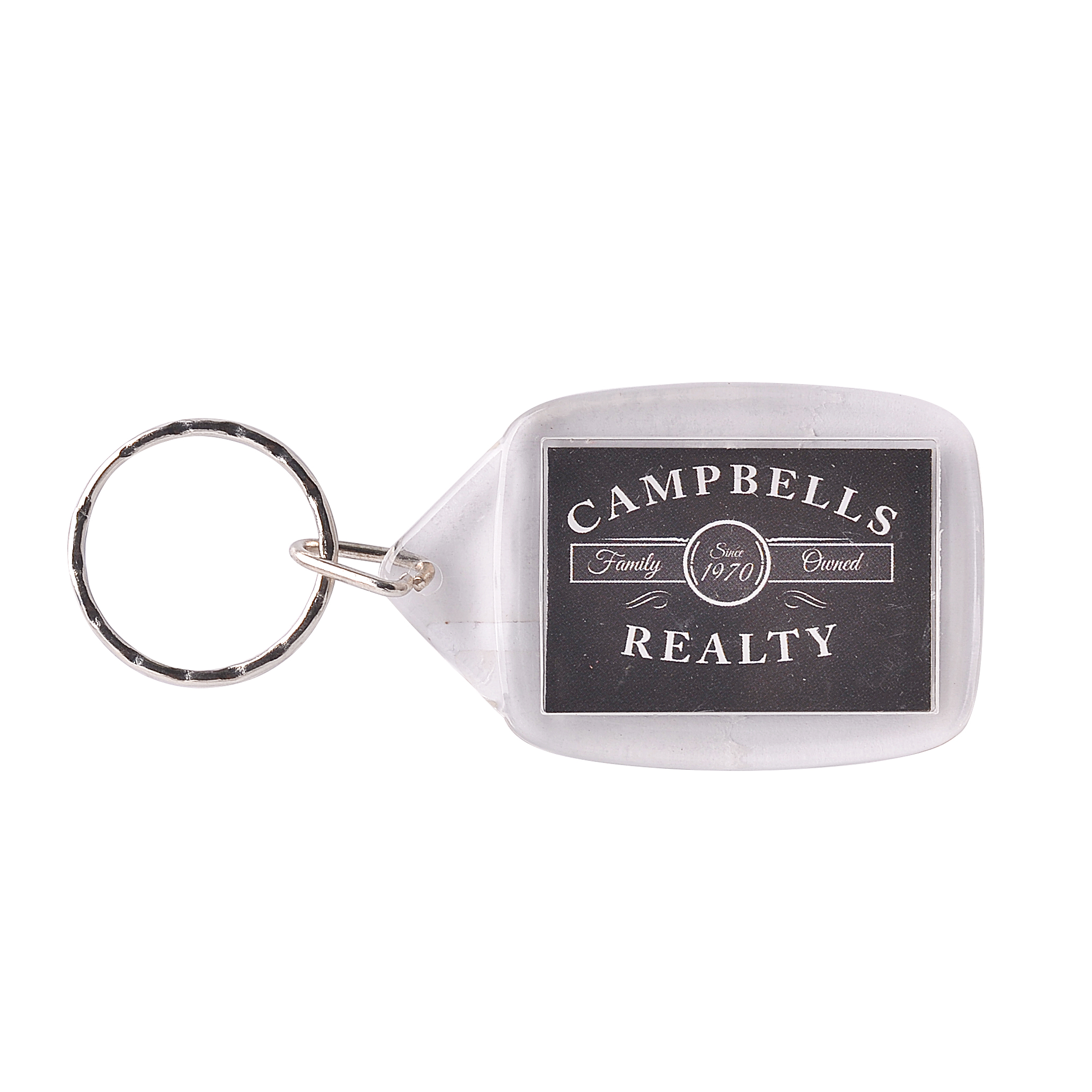 Rectangular Acrylic Keyring - Image 2