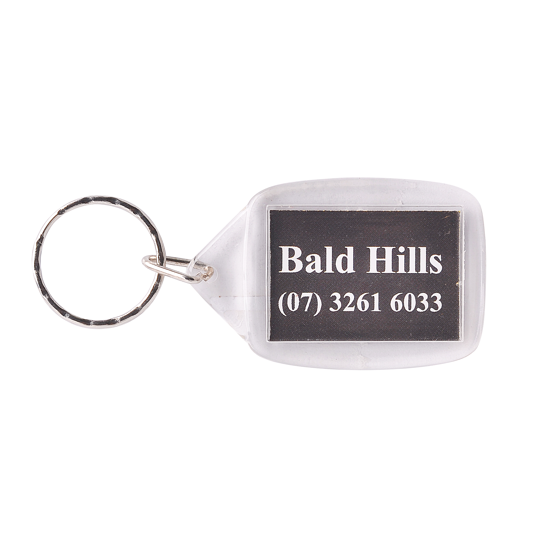 Rectangular Acrylic Keyring - Image 3