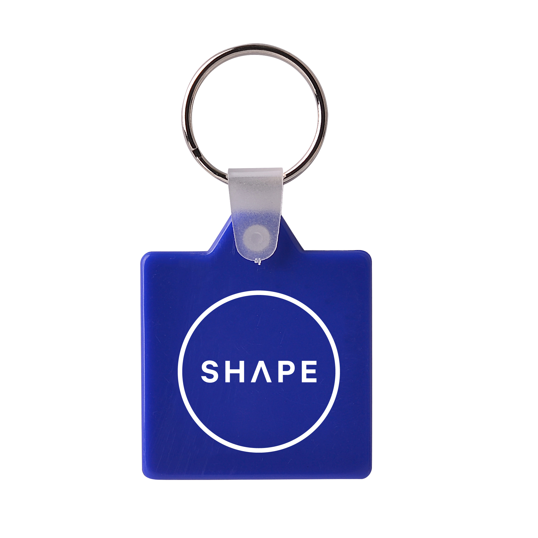 Square Hard Plastic Keyring - Image 6