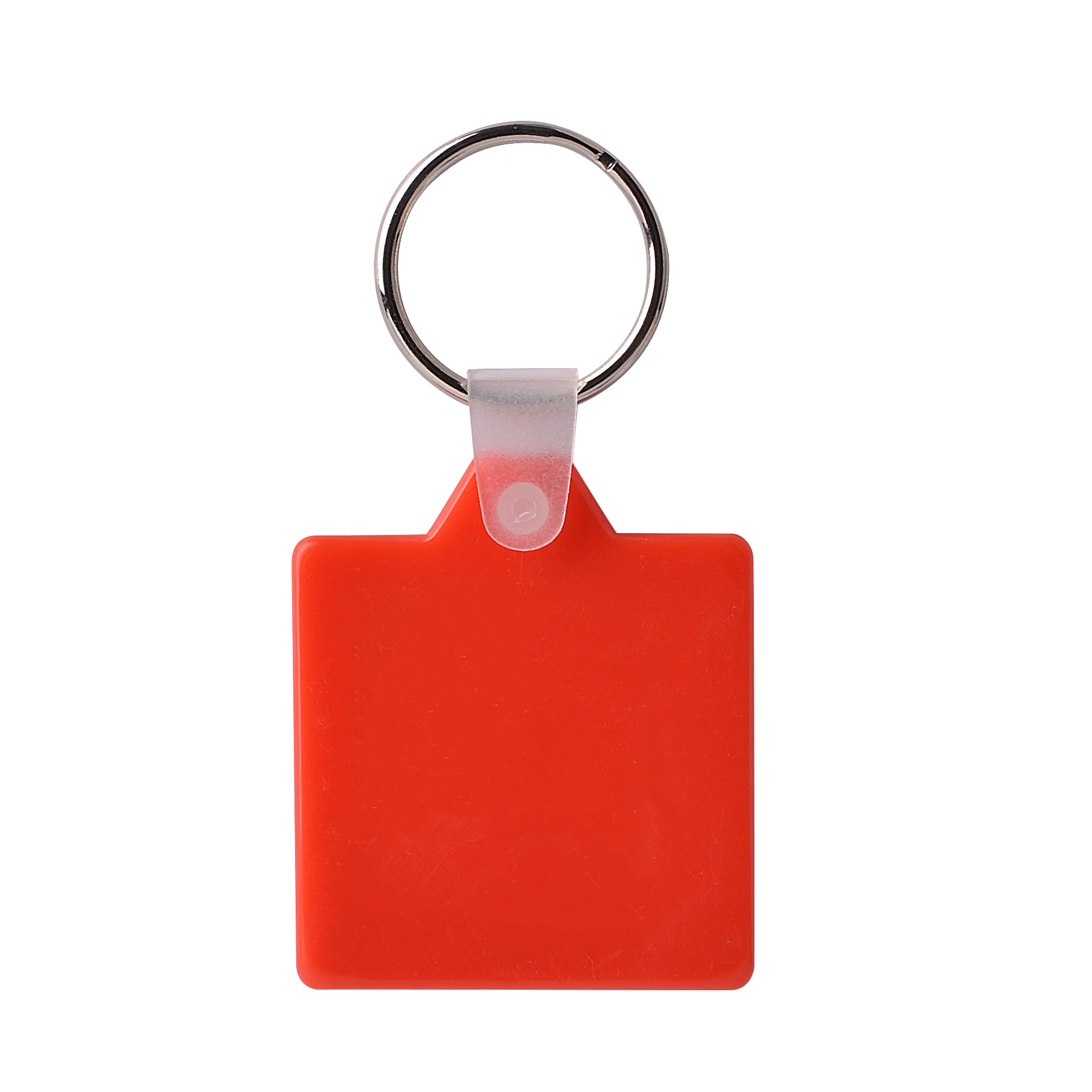 Square Hard Plastic Keyring - Image 5