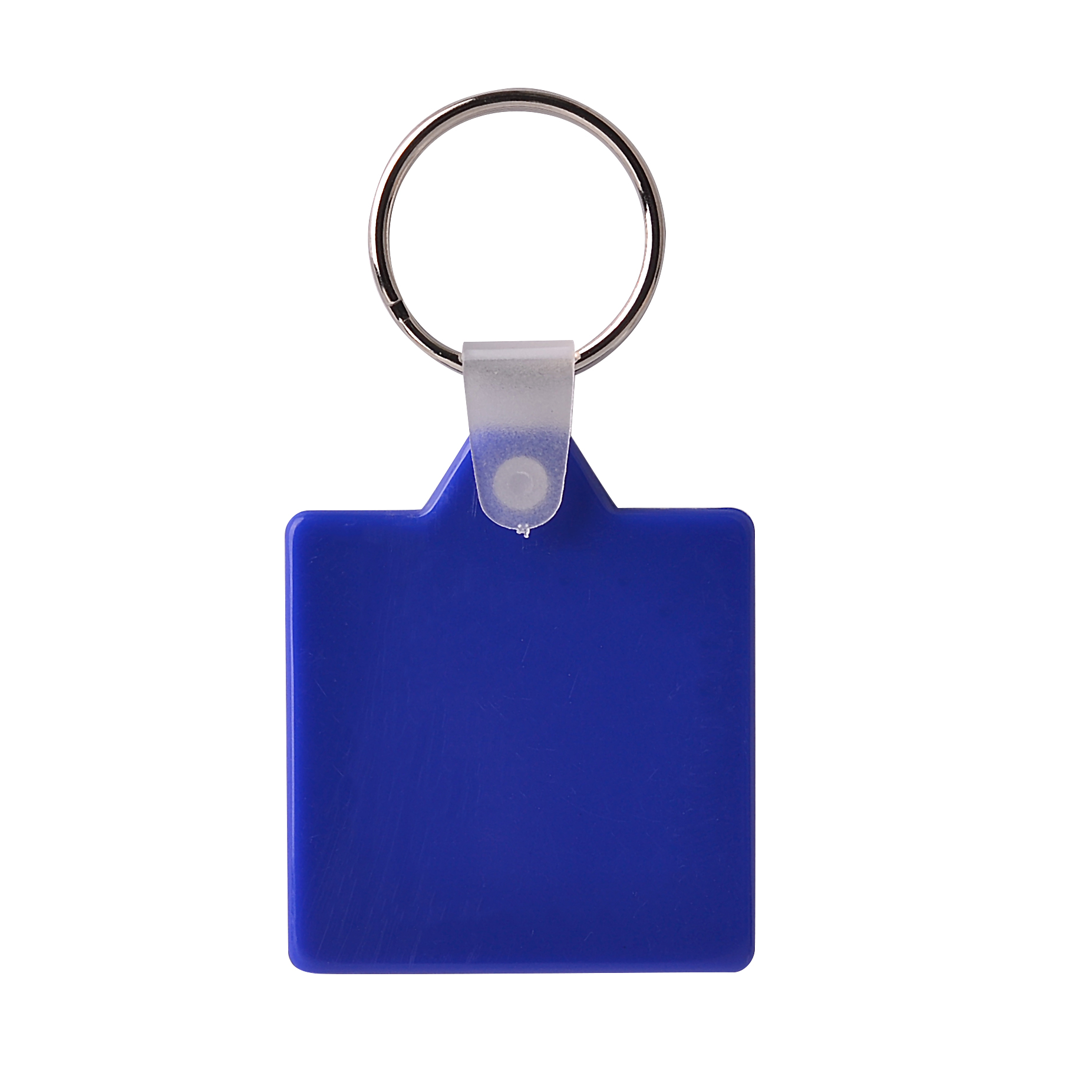 Square Hard Plastic Keyring - Image 3