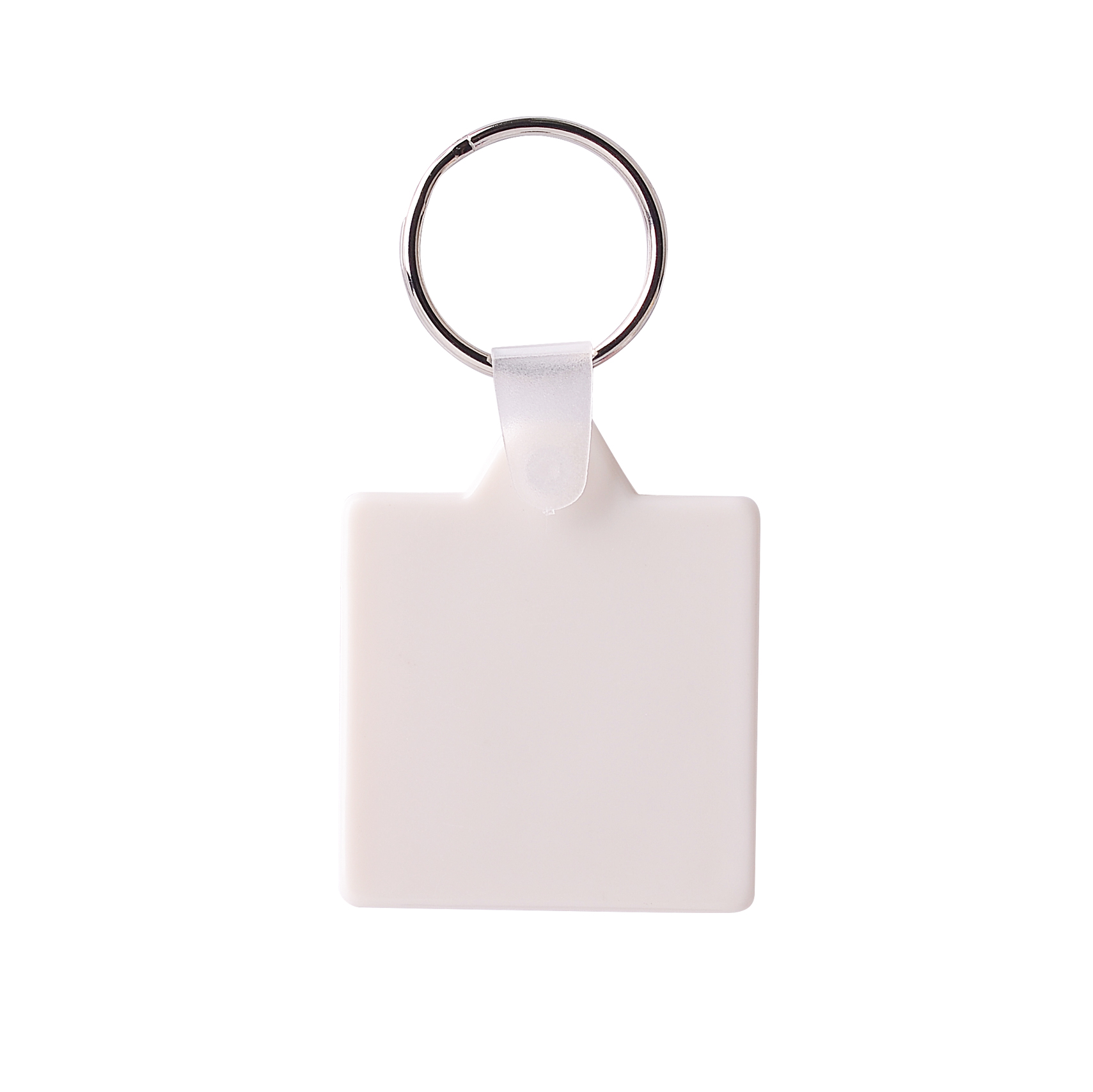 Square Hard Plastic Keyring - Image 4