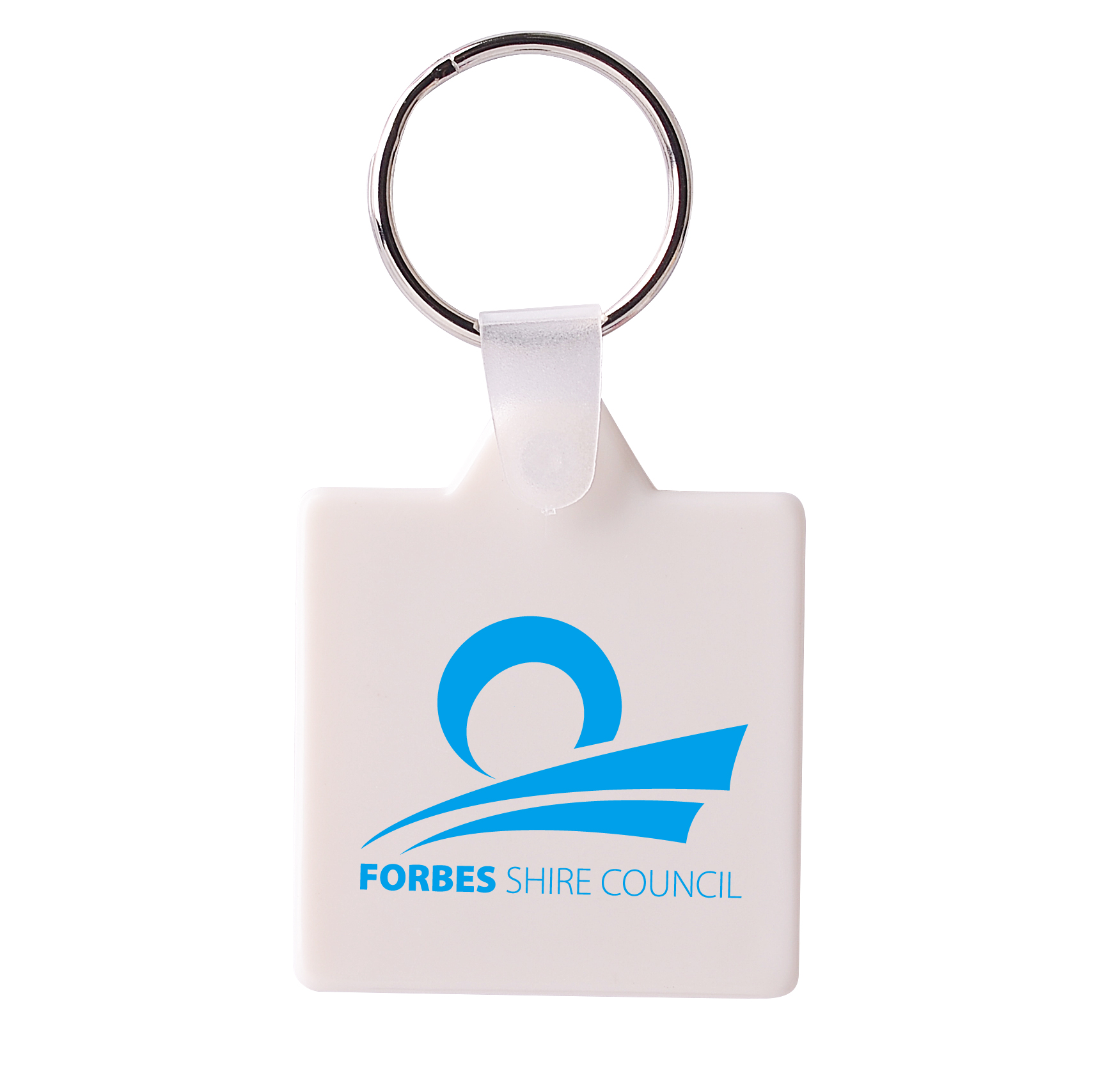 Square Hard Plastic Keyring - Image 8