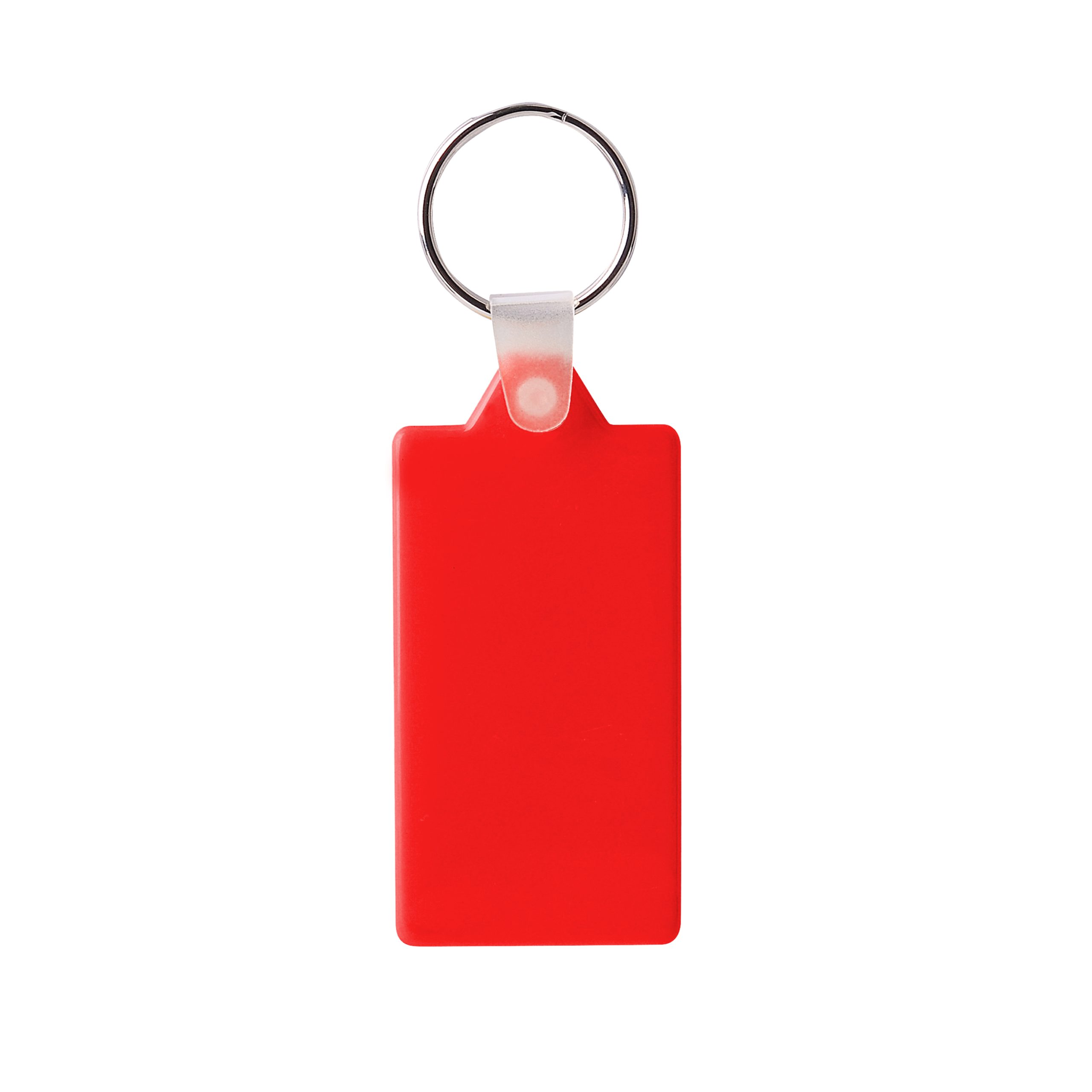 Rectangular Hard Plastic Keyring - Image 4