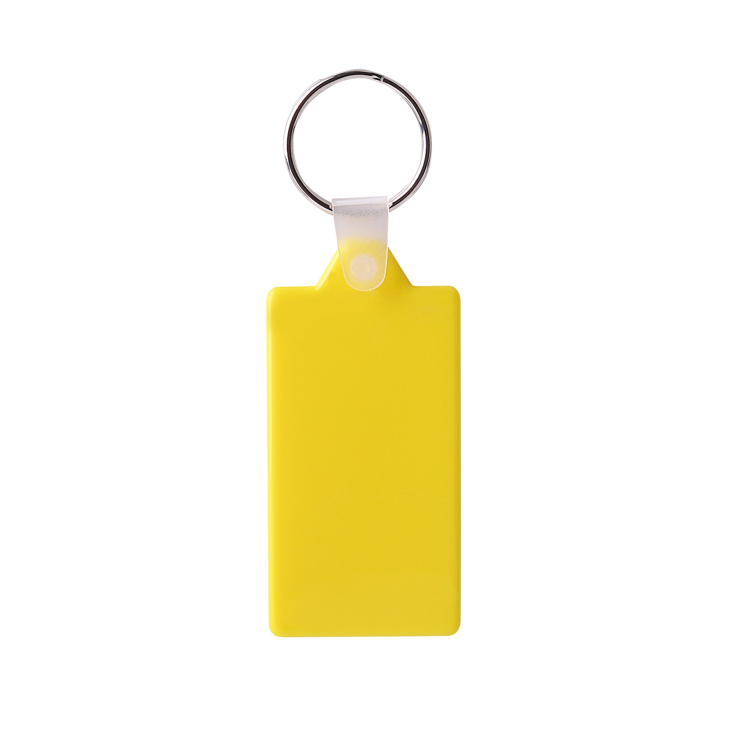Rectangular Hard Plastic Keyring - Image 6