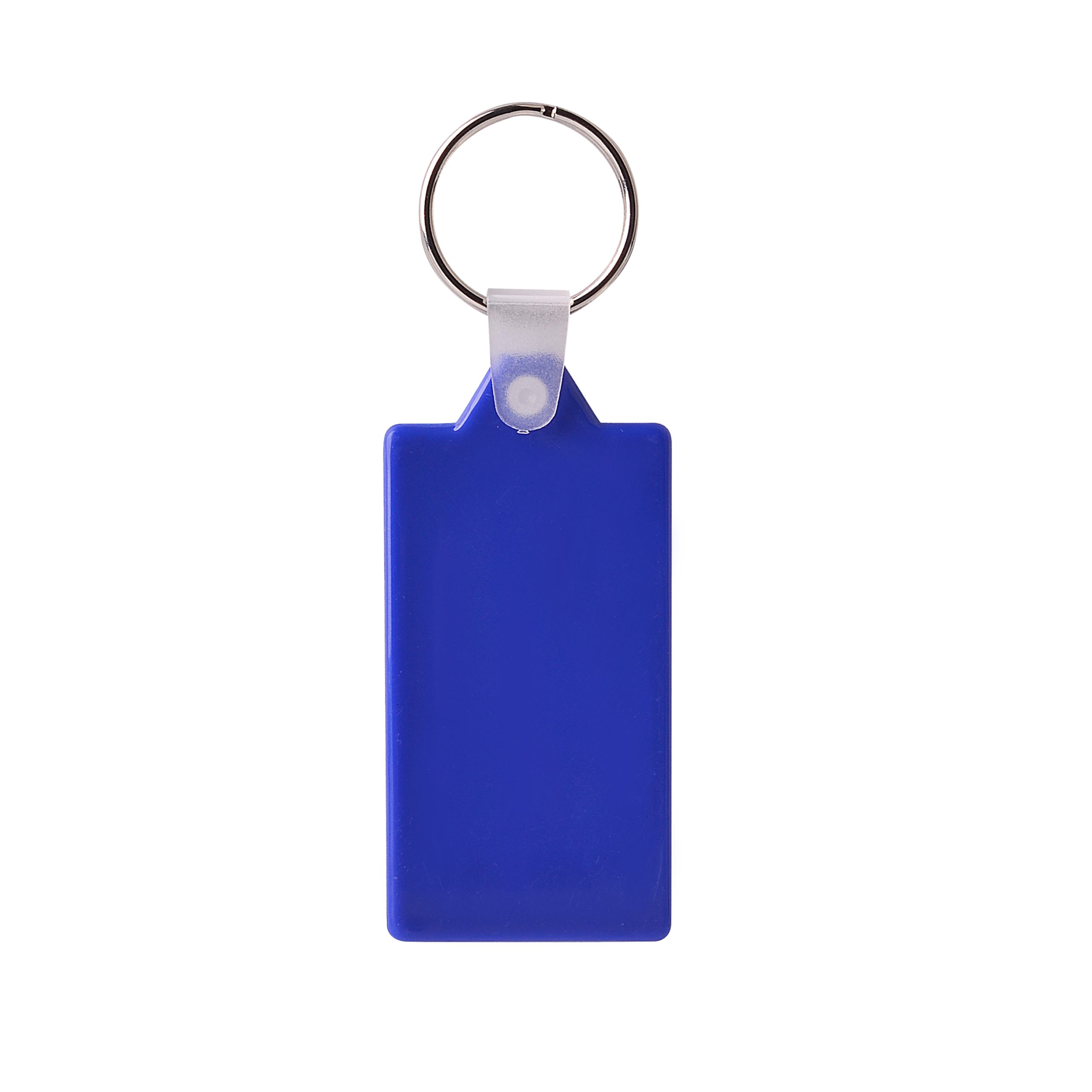 Rectangular Hard Plastic Keyring - Image 3
