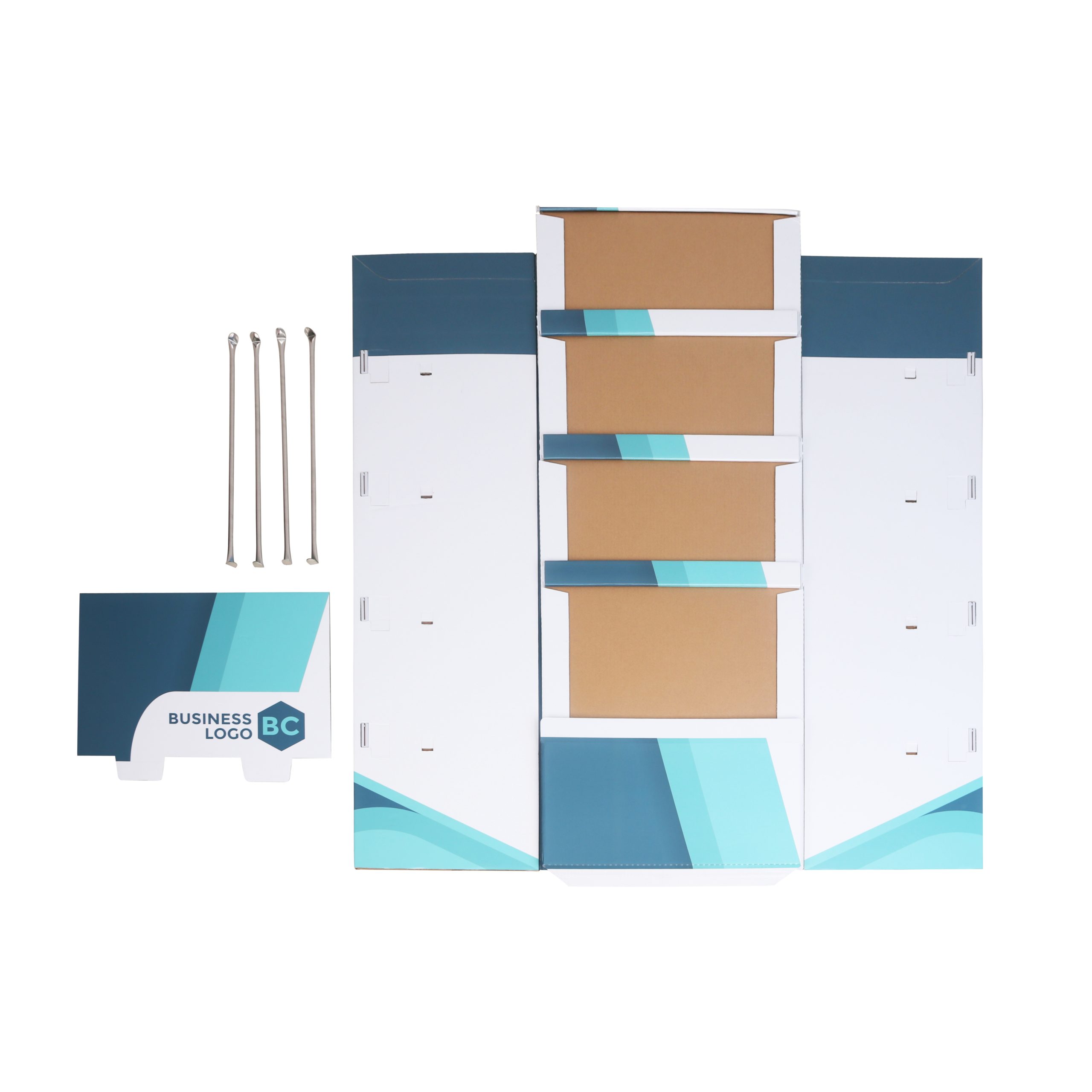 Self Assembly Premium Cardboard Floor Display - Image 9