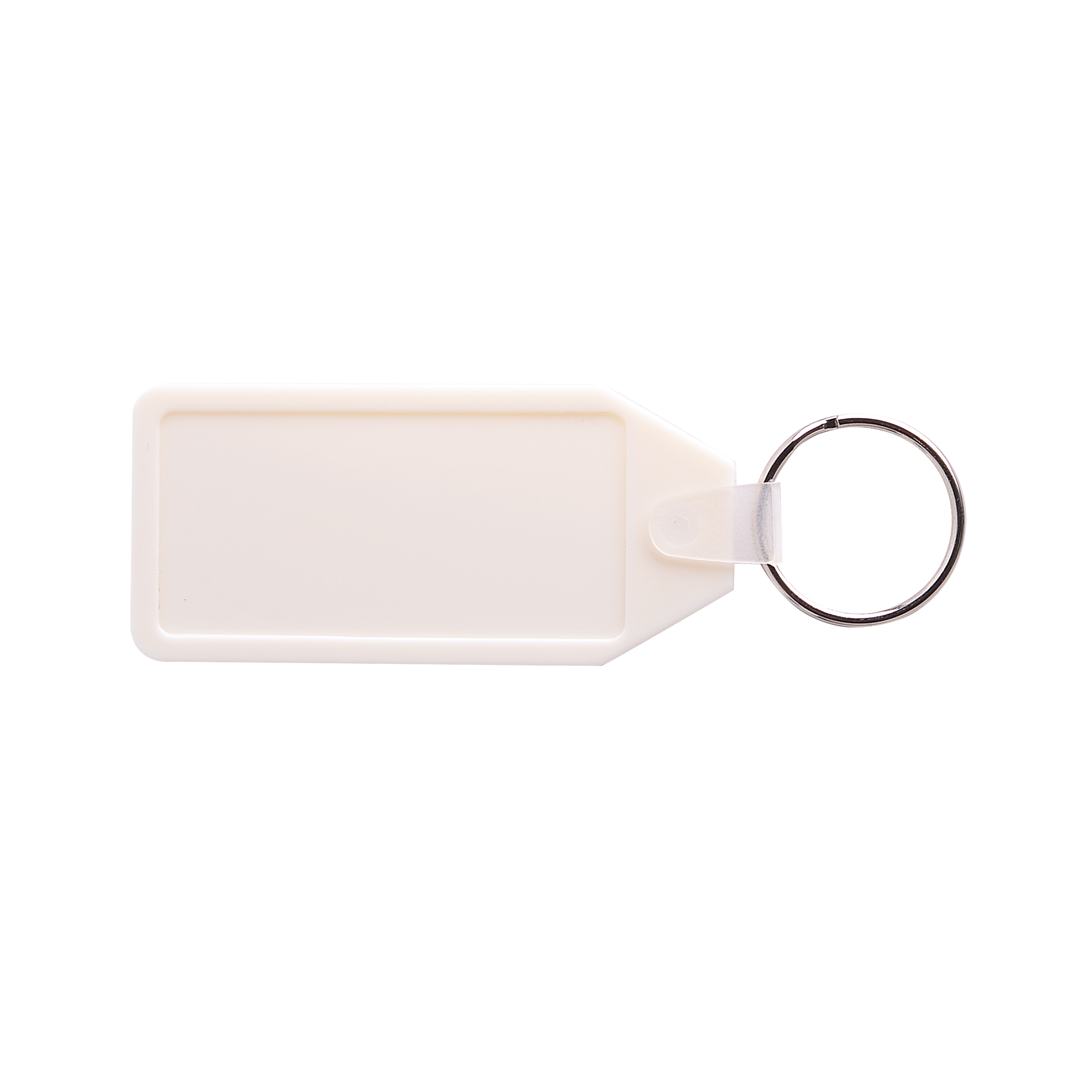 Long Hexagon Hard Plastic Keyring - Image 4
