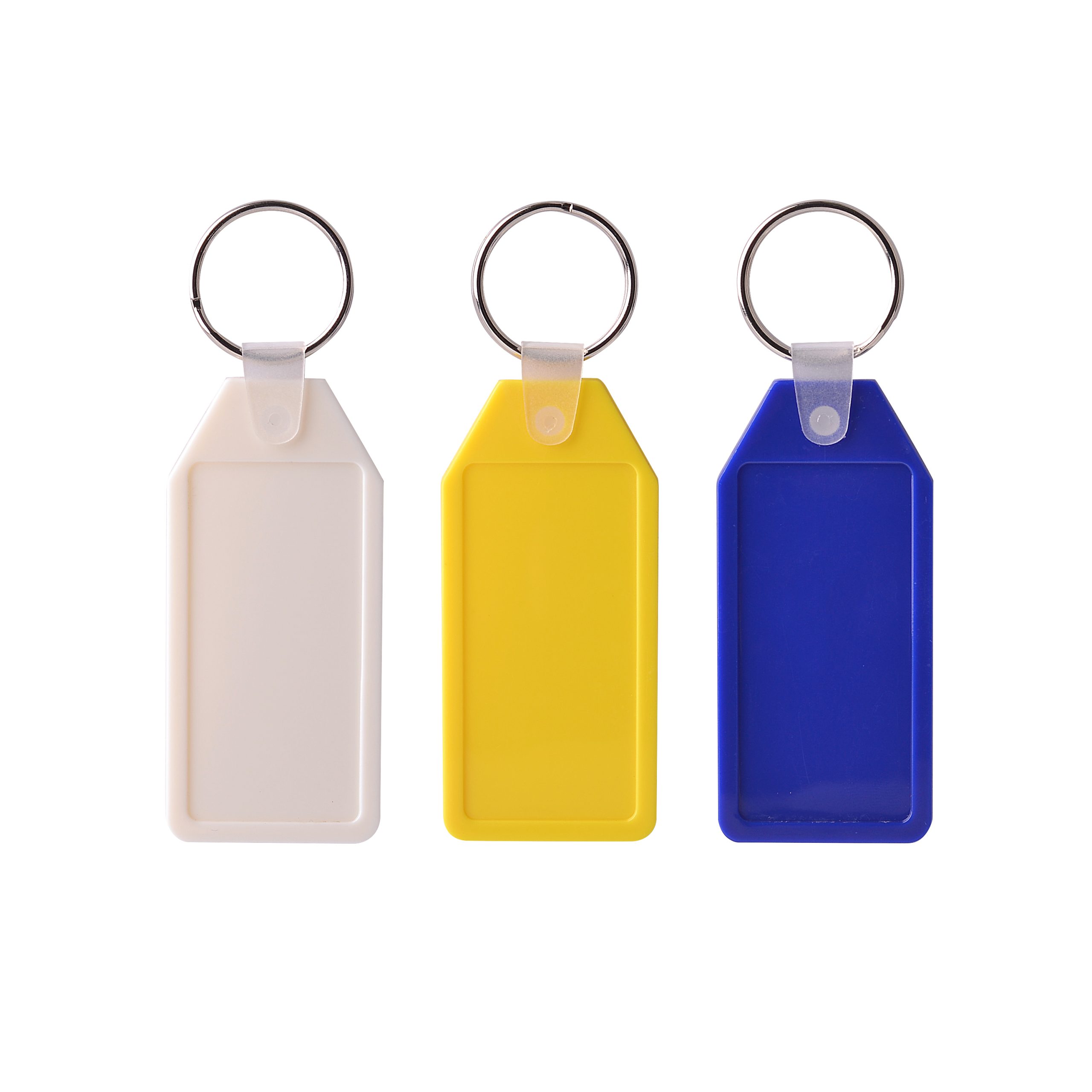 Long Hexagon Hard Plastic Keyring - Image 10