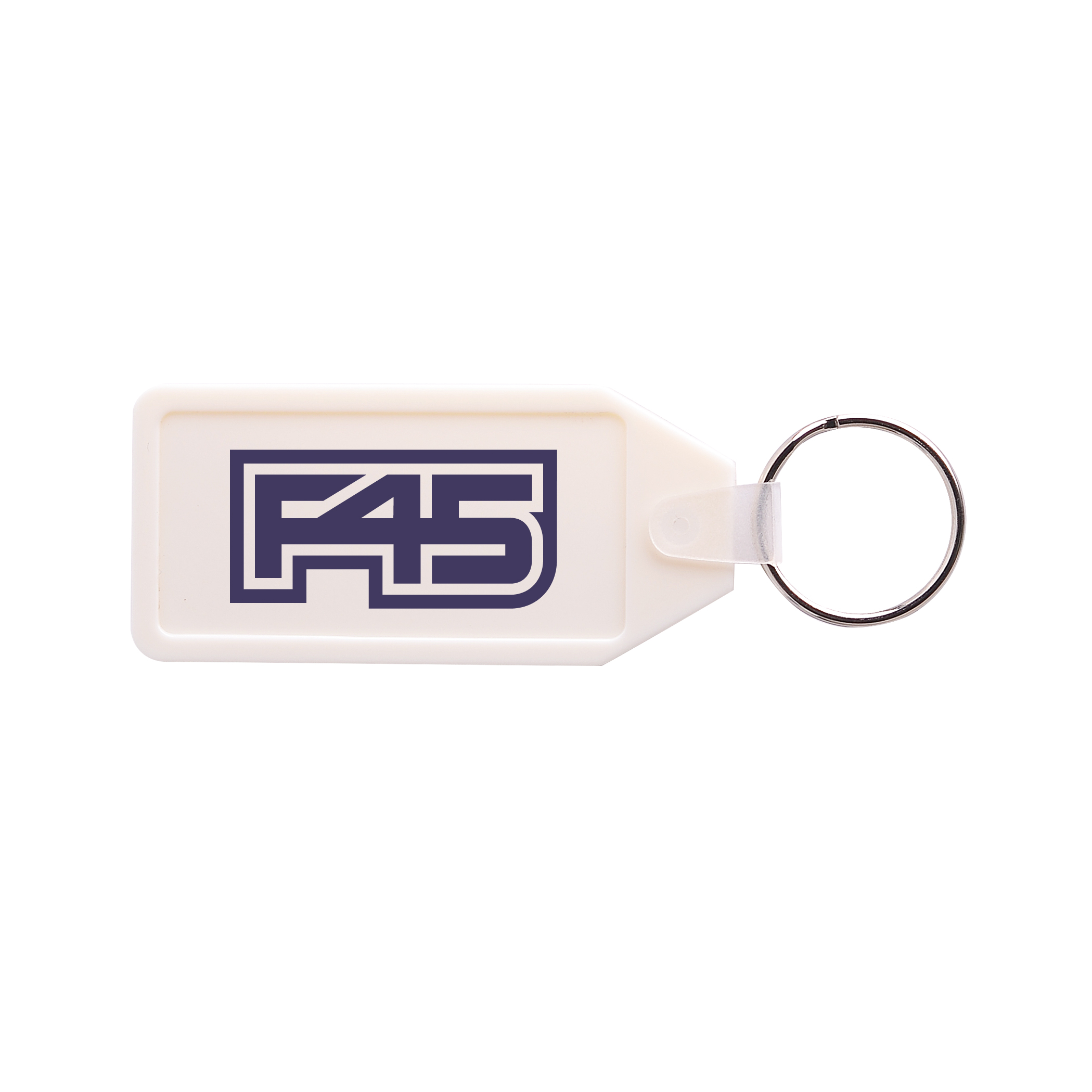 Long Hexagon Hard Plastic Keyring - Image 8