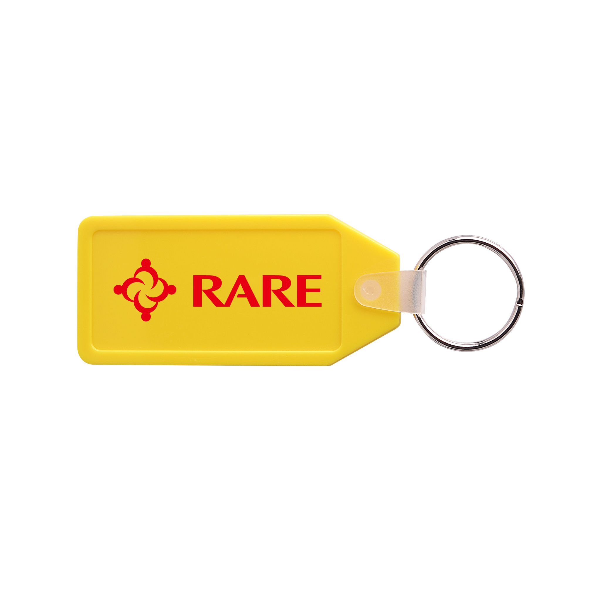 Long Hexagon Hard Plastic Keyring - Image 9