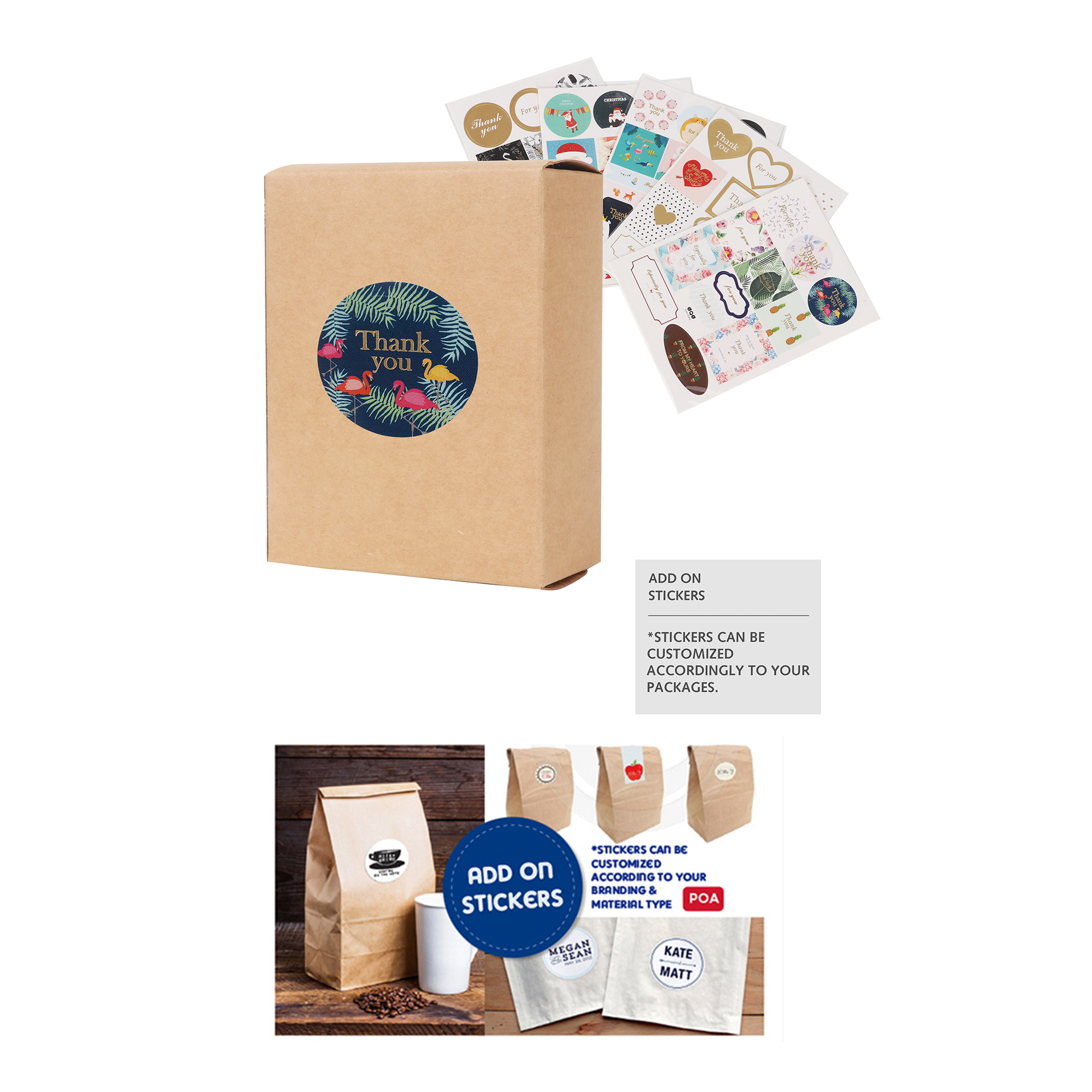 Medium Square Gift Box(110 x 125 x 85mm) - Image 8