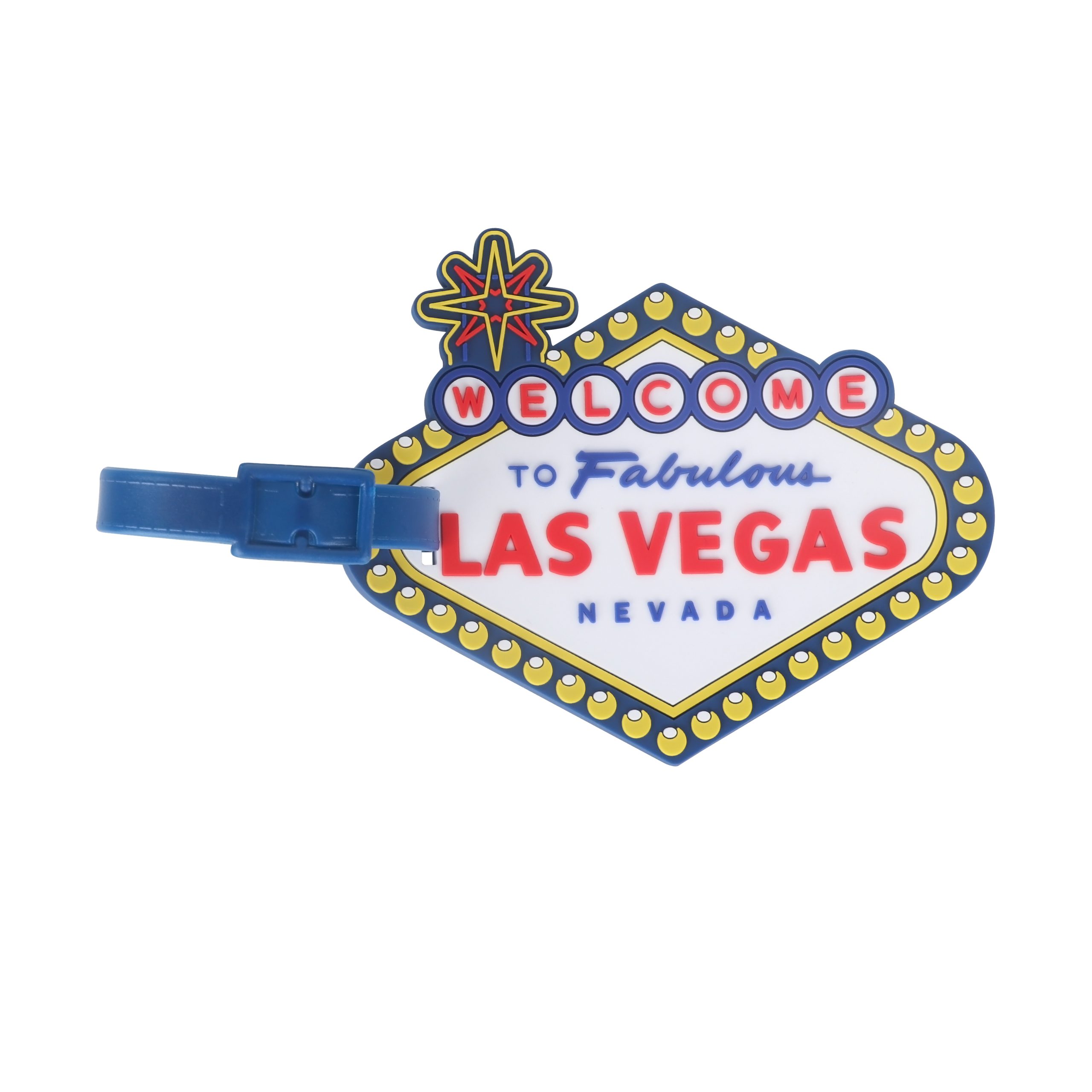 Custom Shaped PVC Luggage Tag - Image 2