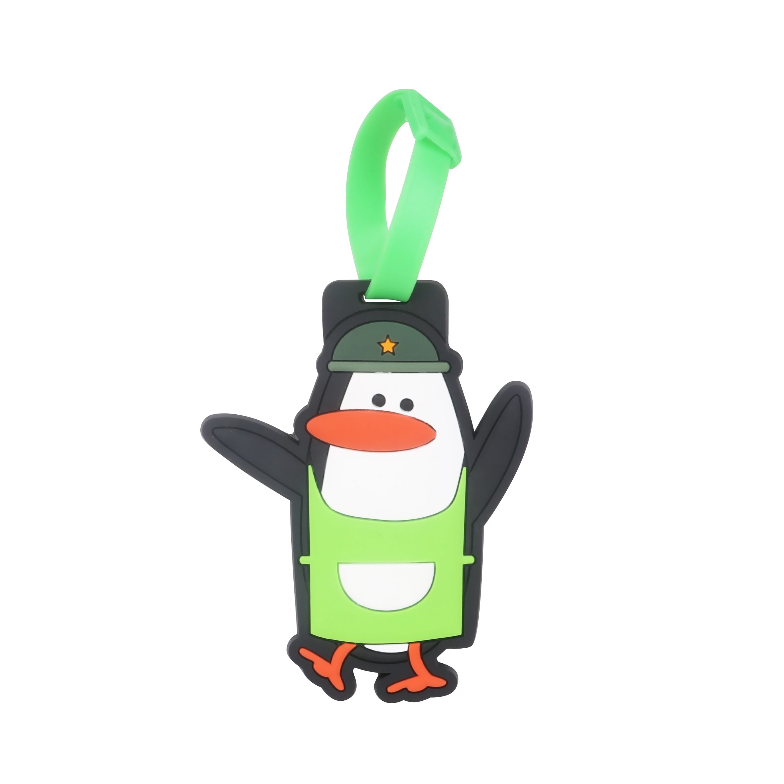 Custom Shaped PVC Luggage Tag - Image 5
