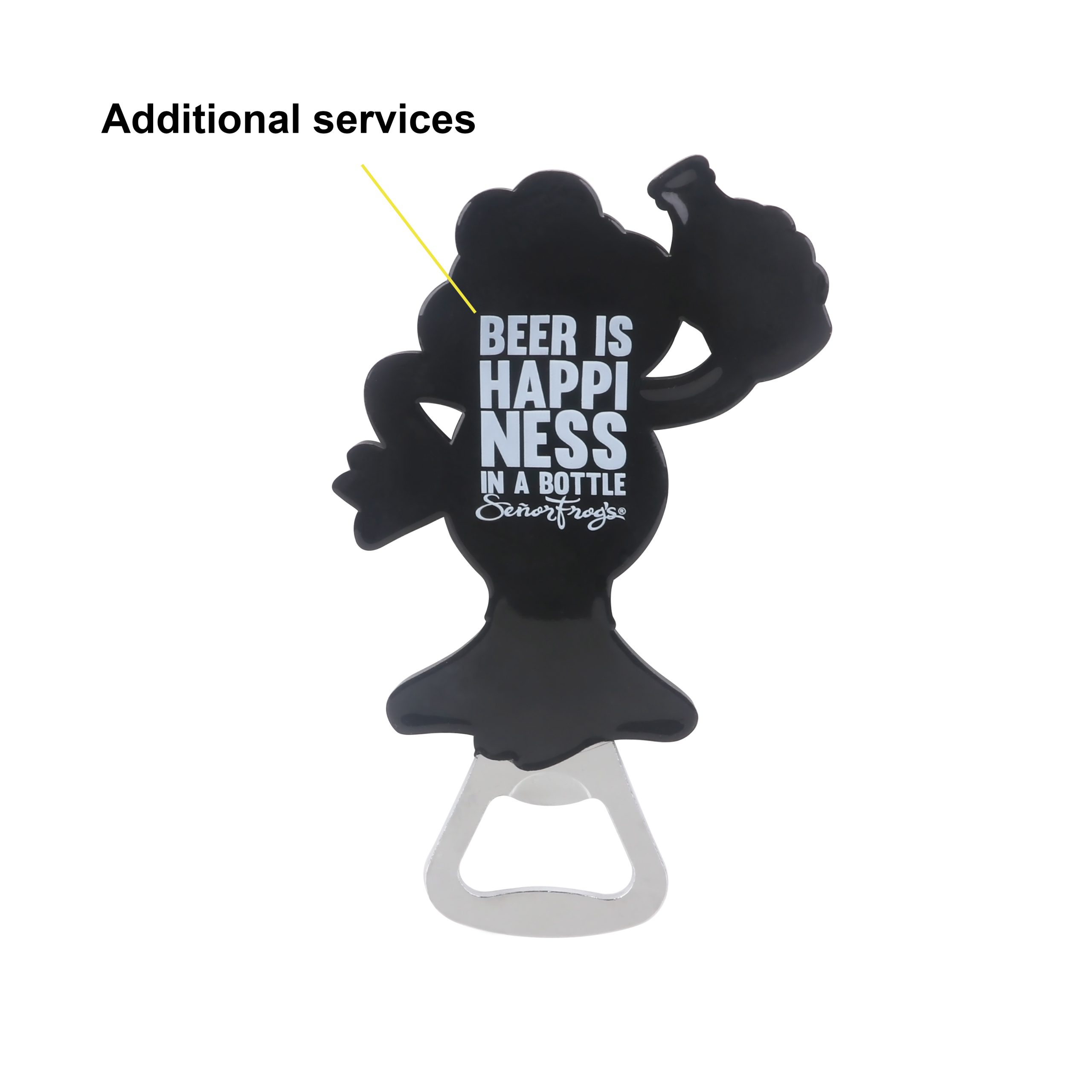 Custom Shaped PVC Bottle Opener - Image 3