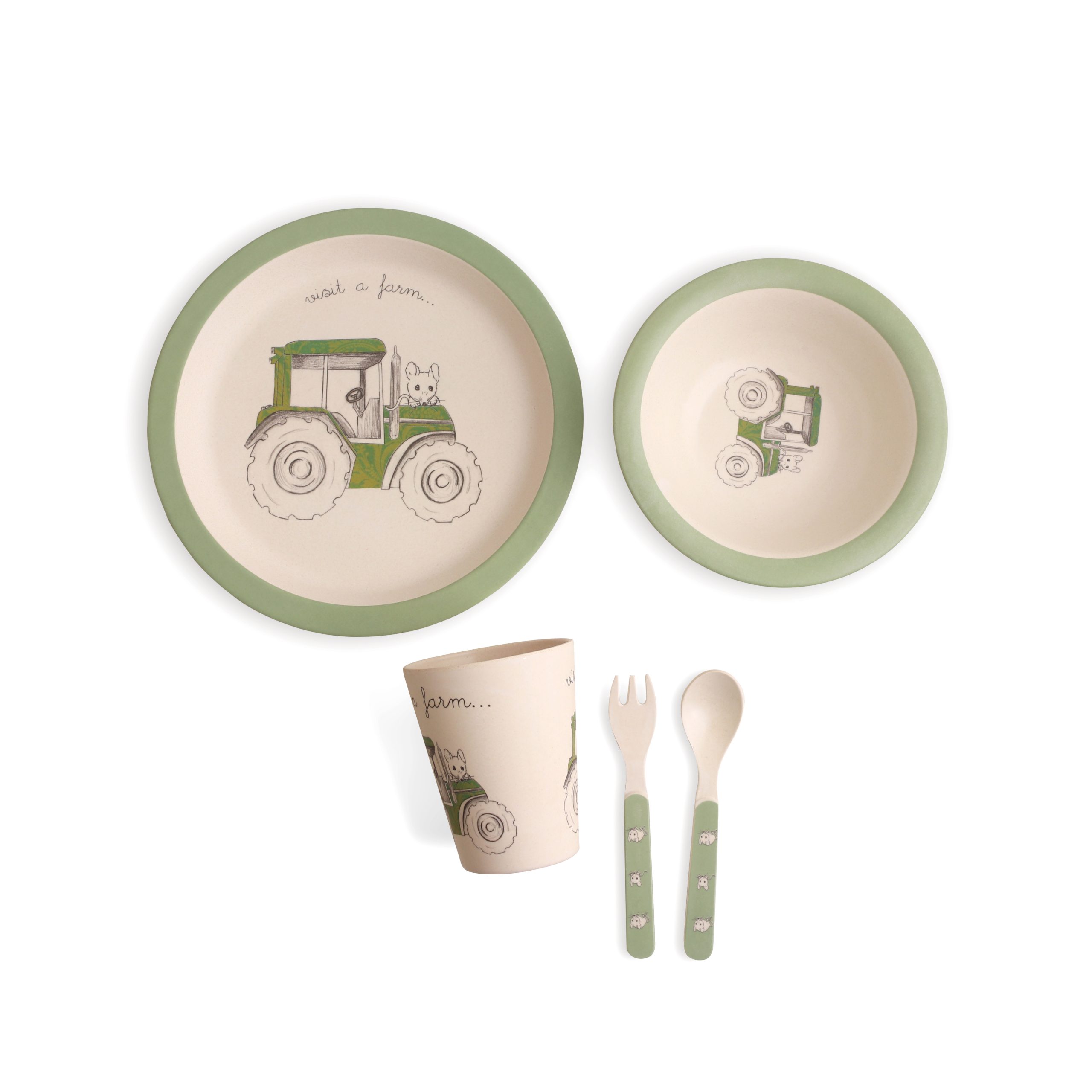 Bamboo Fiber Tableware - Image 6