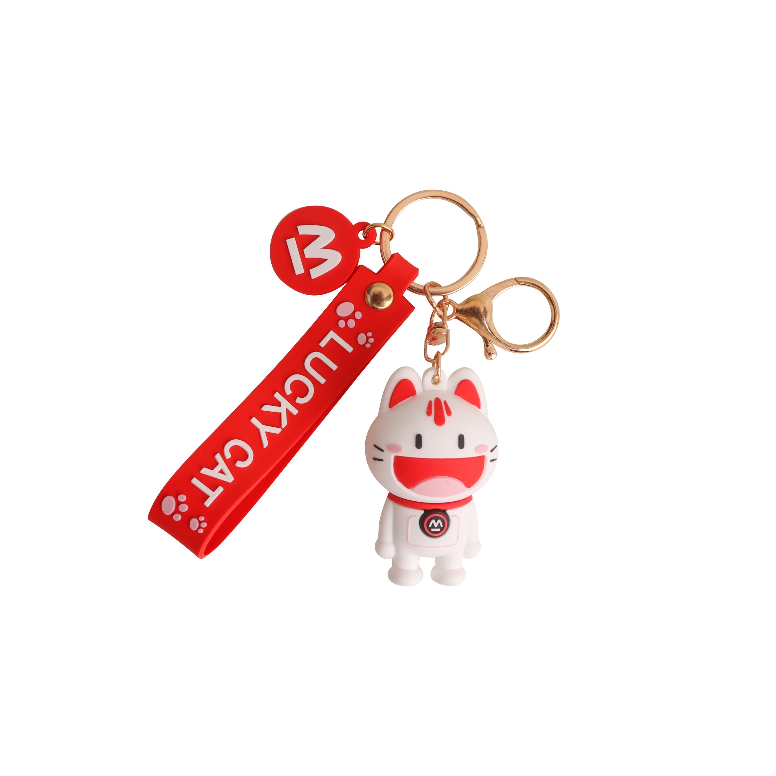 Custom Shaped PVC Keyring - Image 2