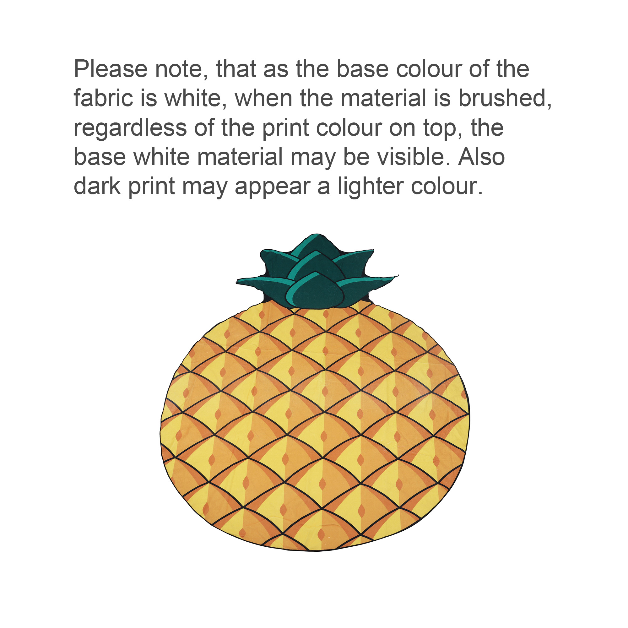 Custom Shaped Beach Towel (150x150cm) - Image 2