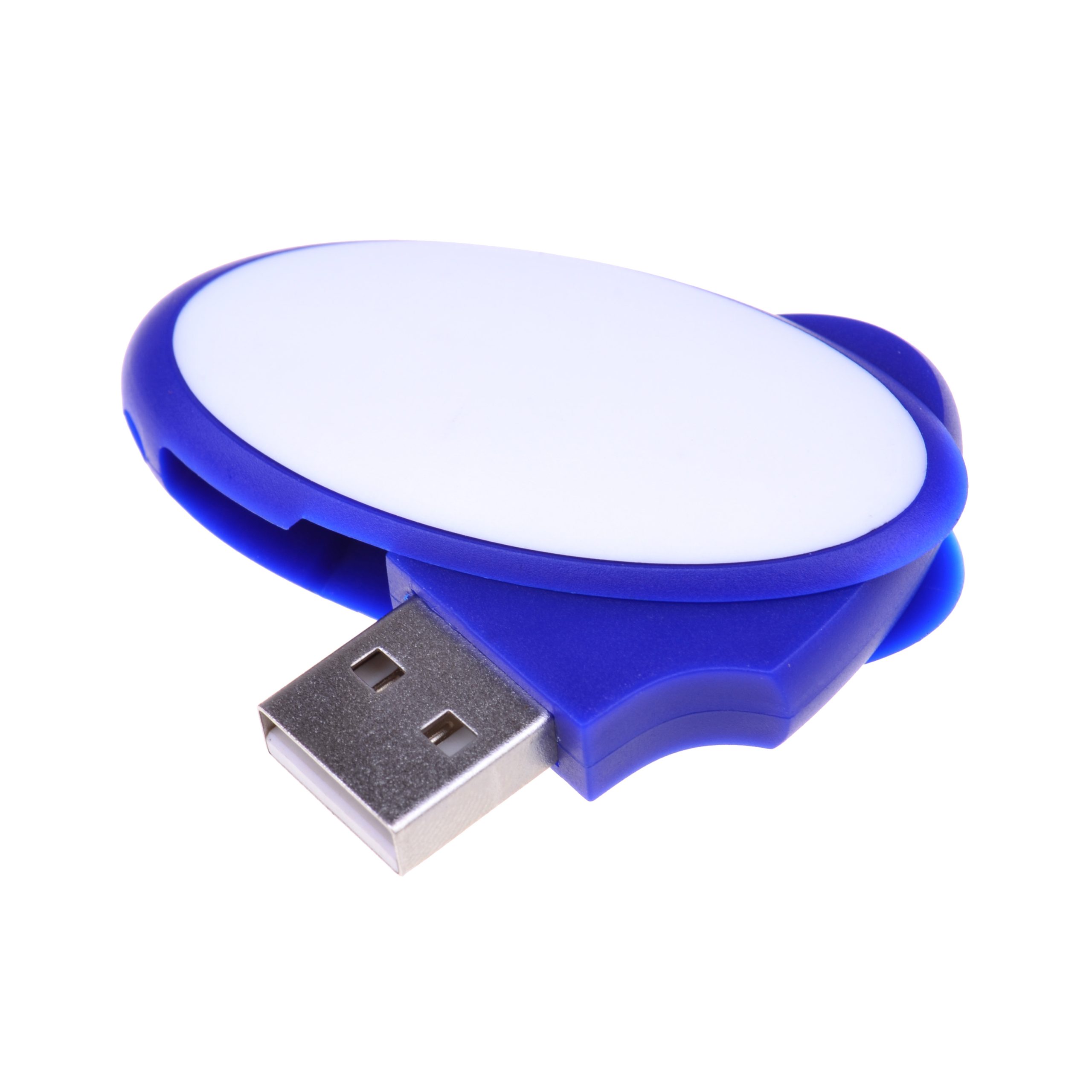 Oval Swivel Flash Drive - Image 5