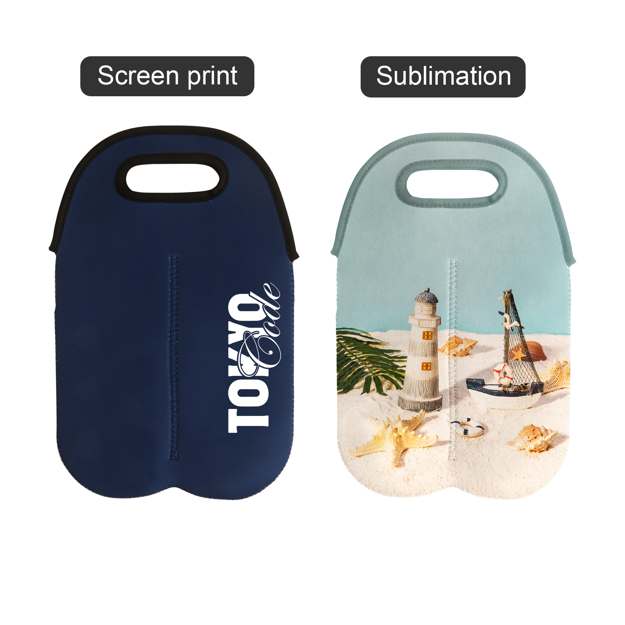 Neoprene Double Beer Bottle Carrier - Image 13