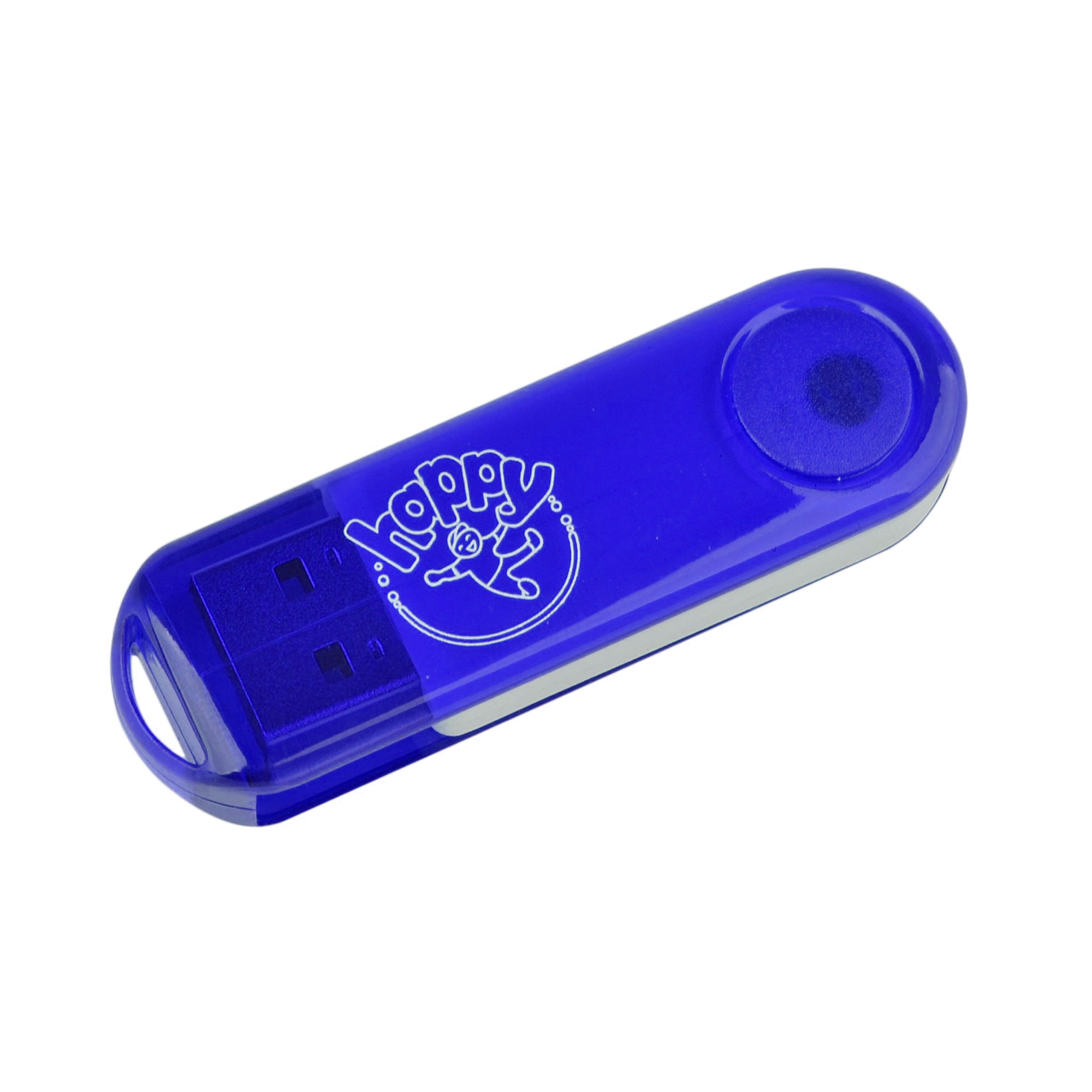 Transparent Swivel Flash Drive - Image 3