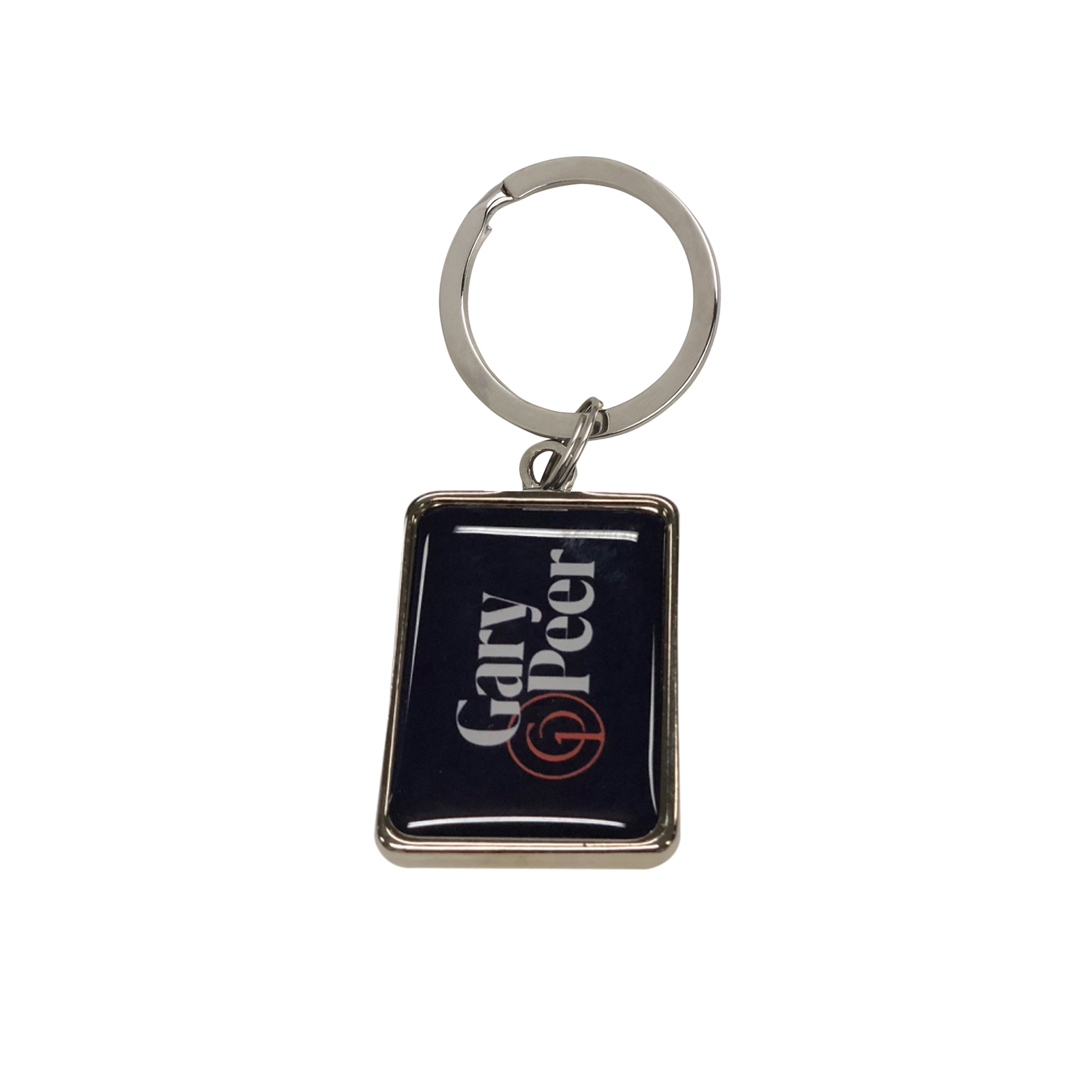 Custom Shaped Metal Epoxy Domed Keyring - Image 6