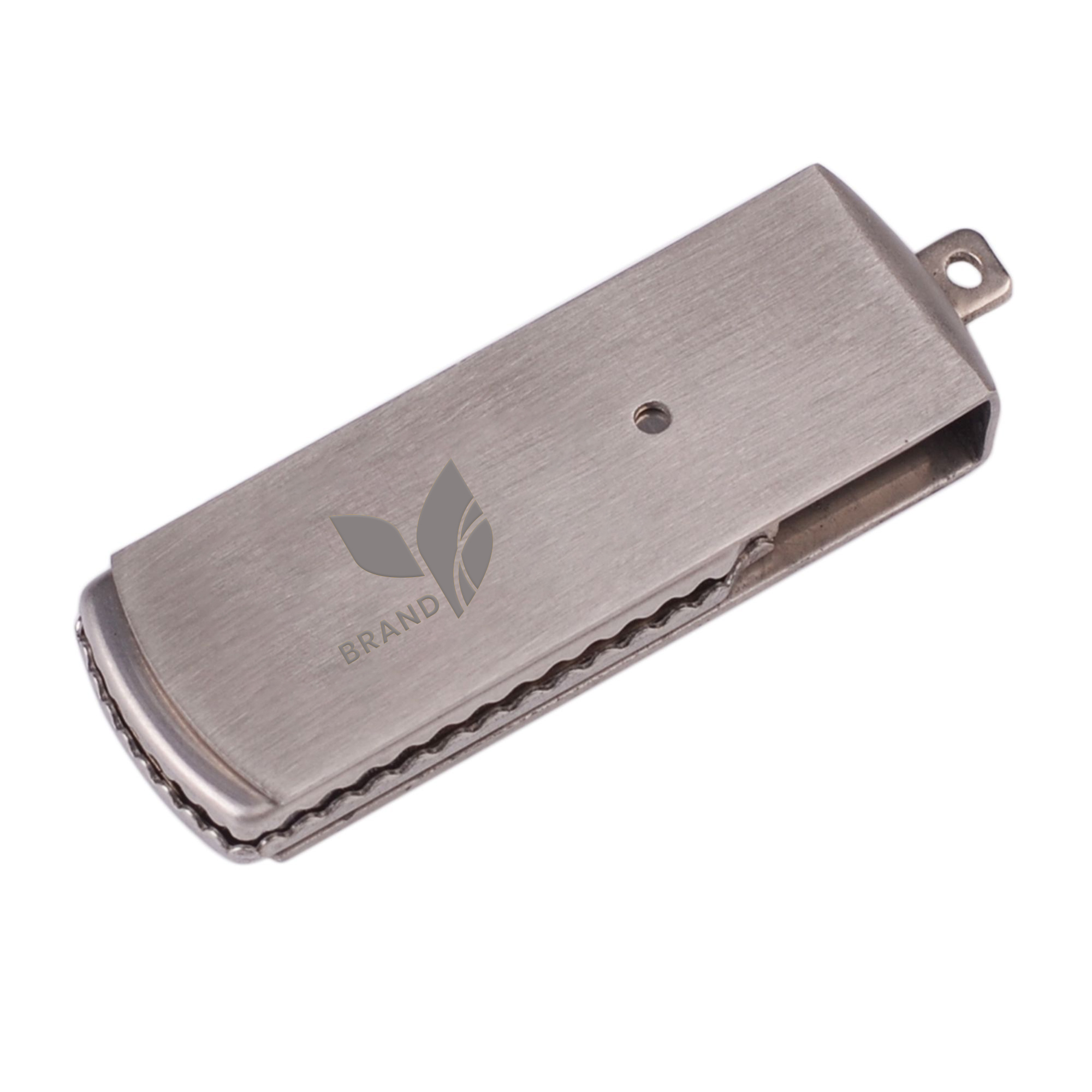 Metal Rectangular Swivel Flash Drive - Image 4