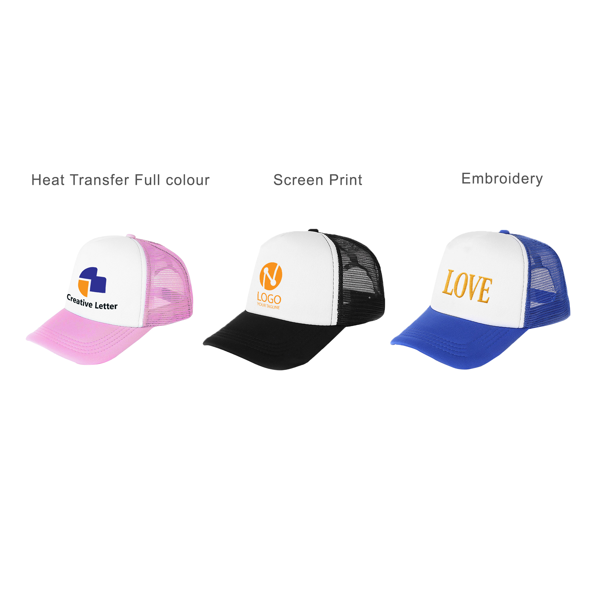 5 Panel Trucker Cap - Image 13