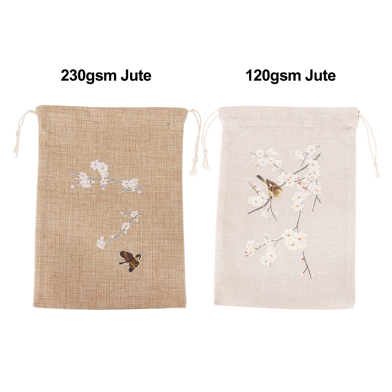 Large Jute Produce Bag - Image 4