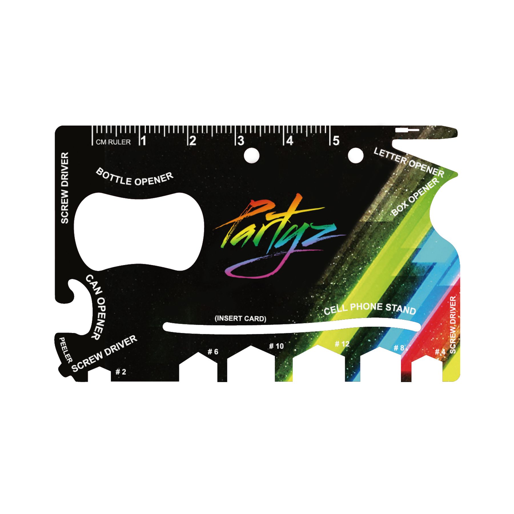 Full color print Card- sized Multi-tool - Image 3