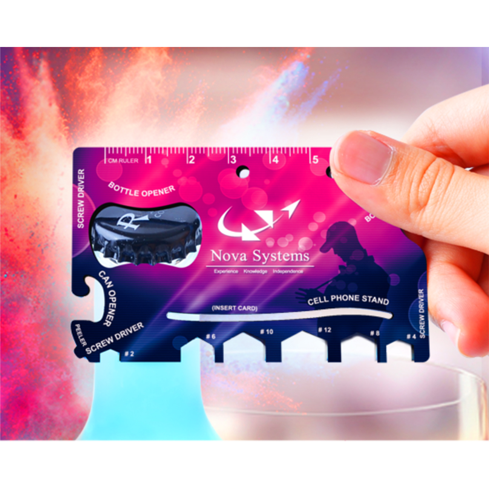 Full color print Card- sized Multi-tool - Image 8