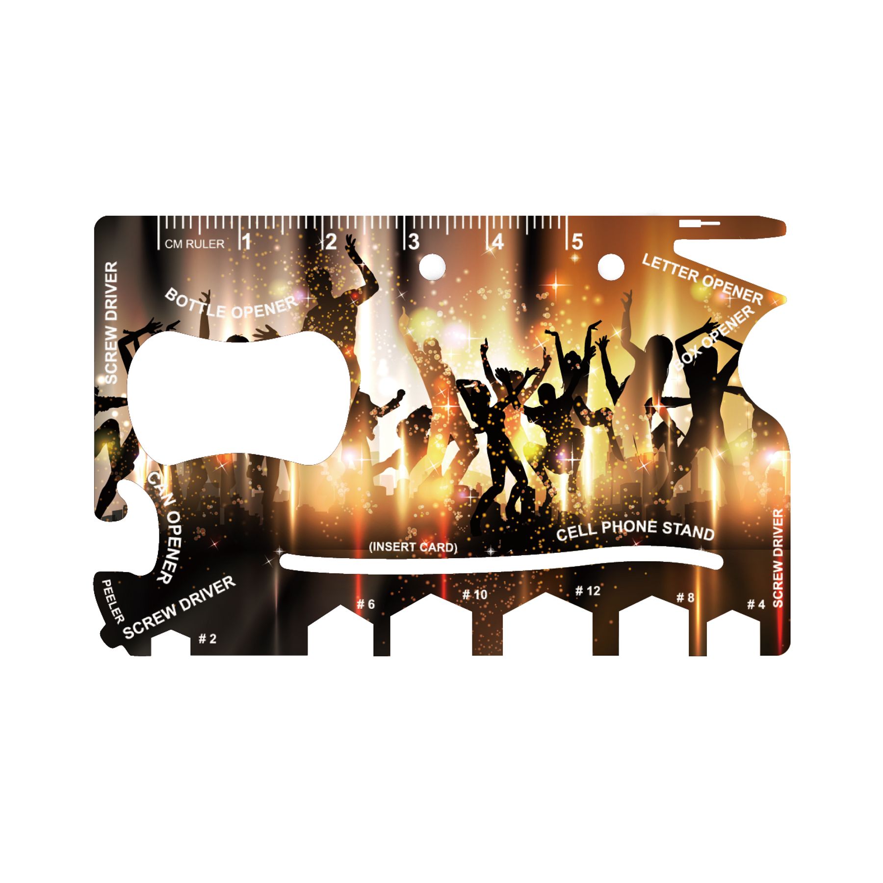 Full color print Card- sized Multi-tool - Image 4