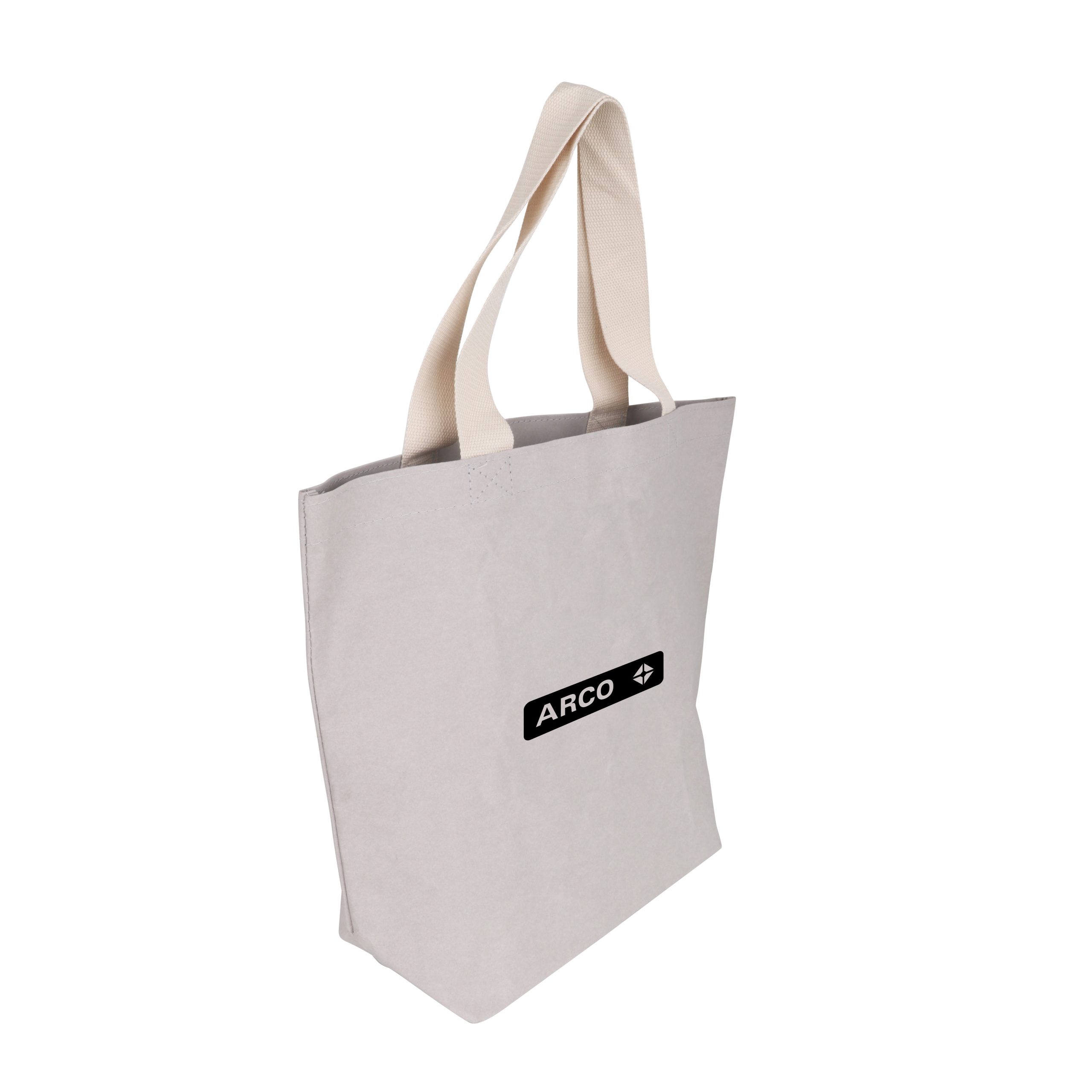 Large Washable Kraft Paper Bag with Cotton Handle(430x345x125mm) - Image 5