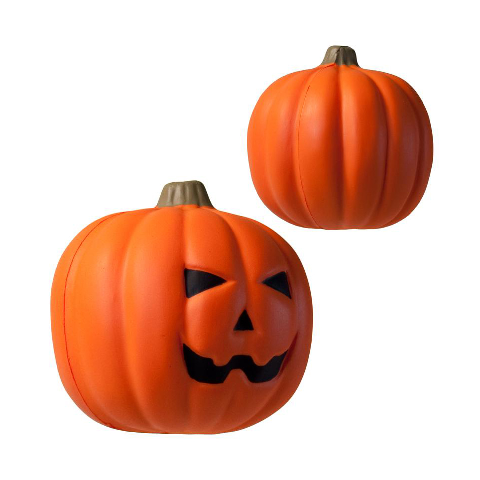Pumpkin with Smiling Face Stress Reliever - Image 3