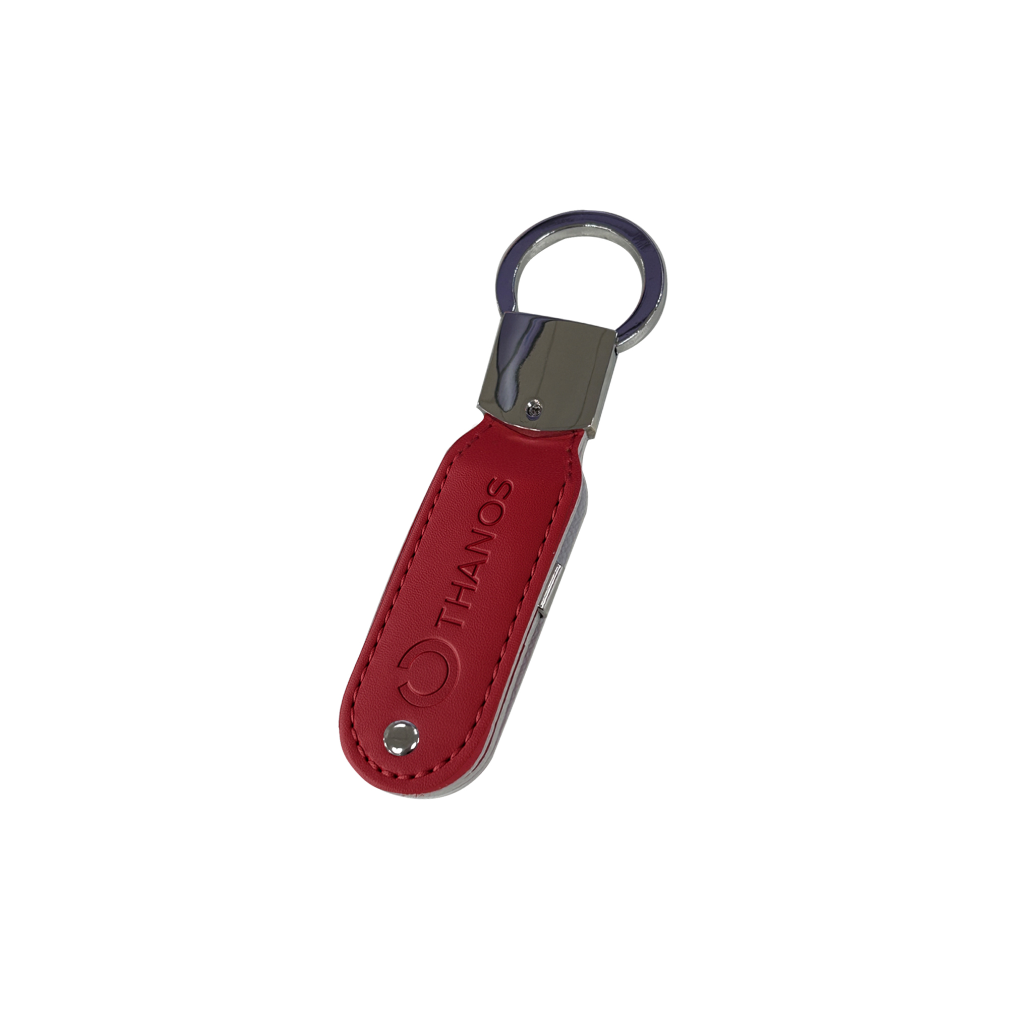 Leather Swivel Flash Drive - Image 2