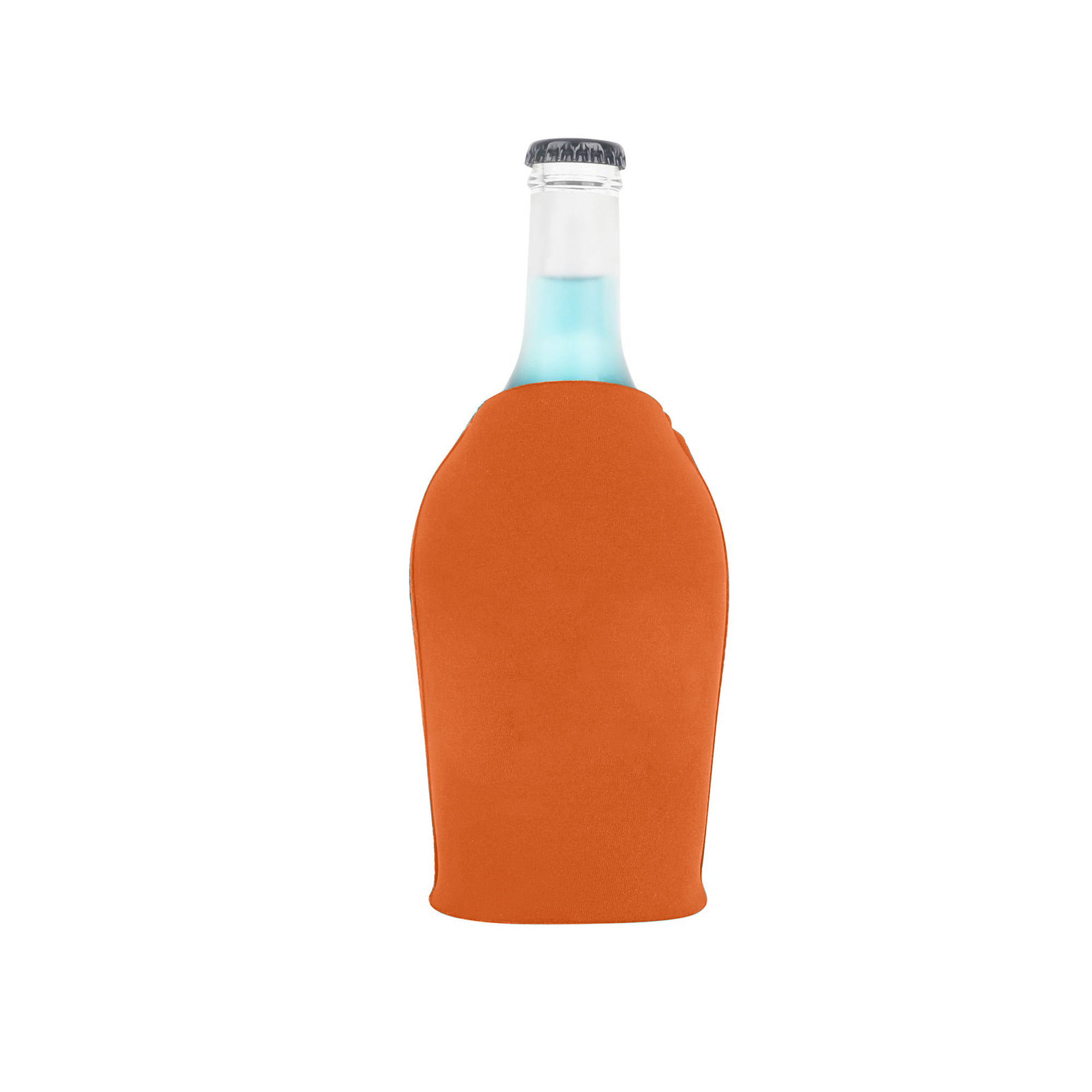 Short Bottle Cooler with Zipper - Image 7
