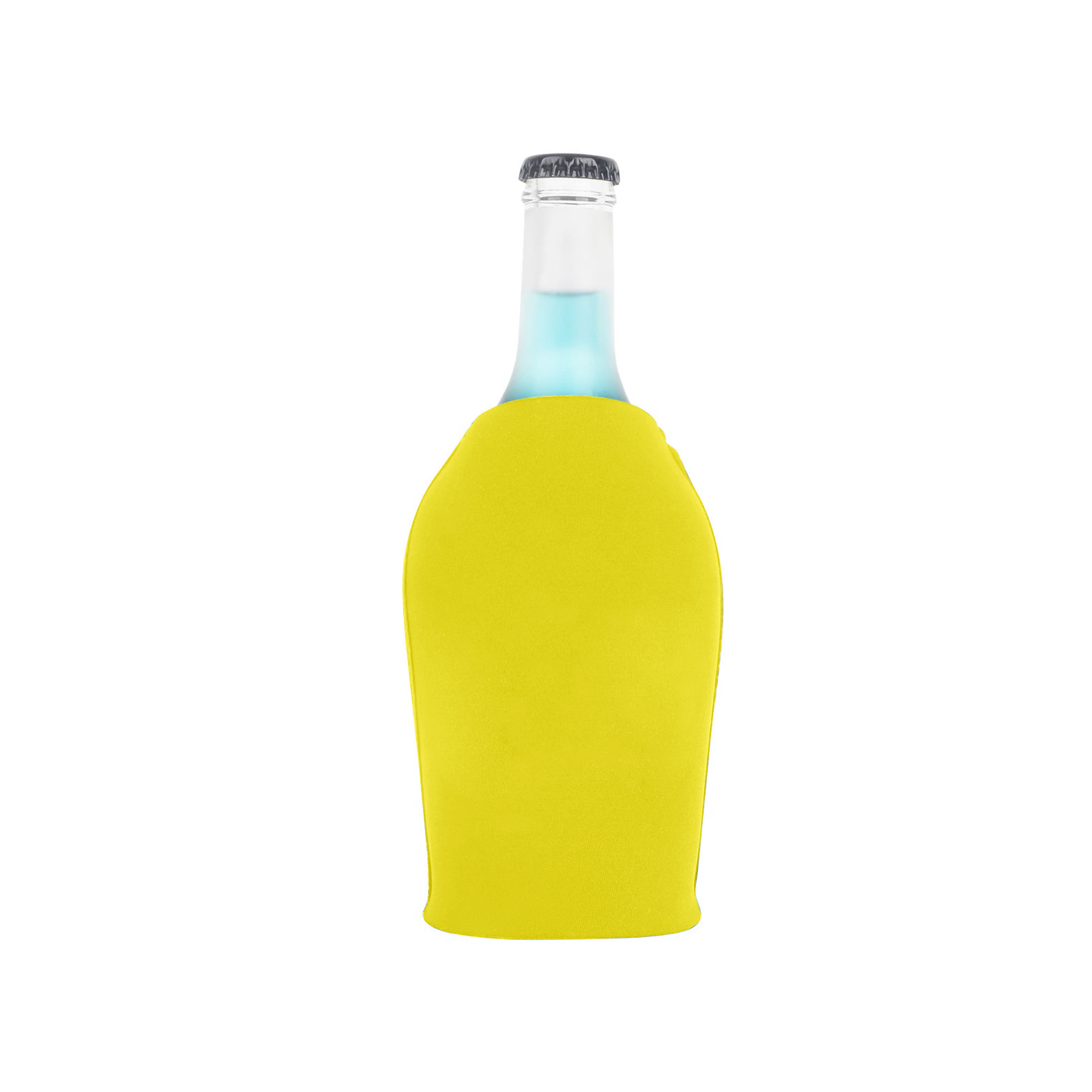 Short Bottle Cooler with Zipper - Image 5
