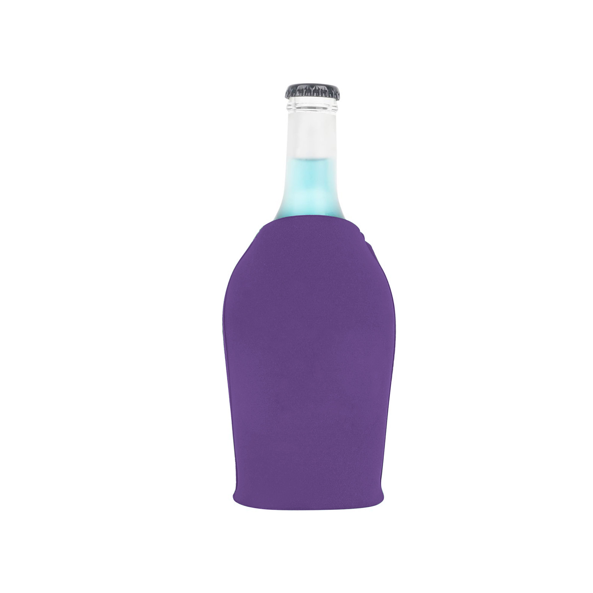 Short Bottle Cooler with Zipper - Image 8