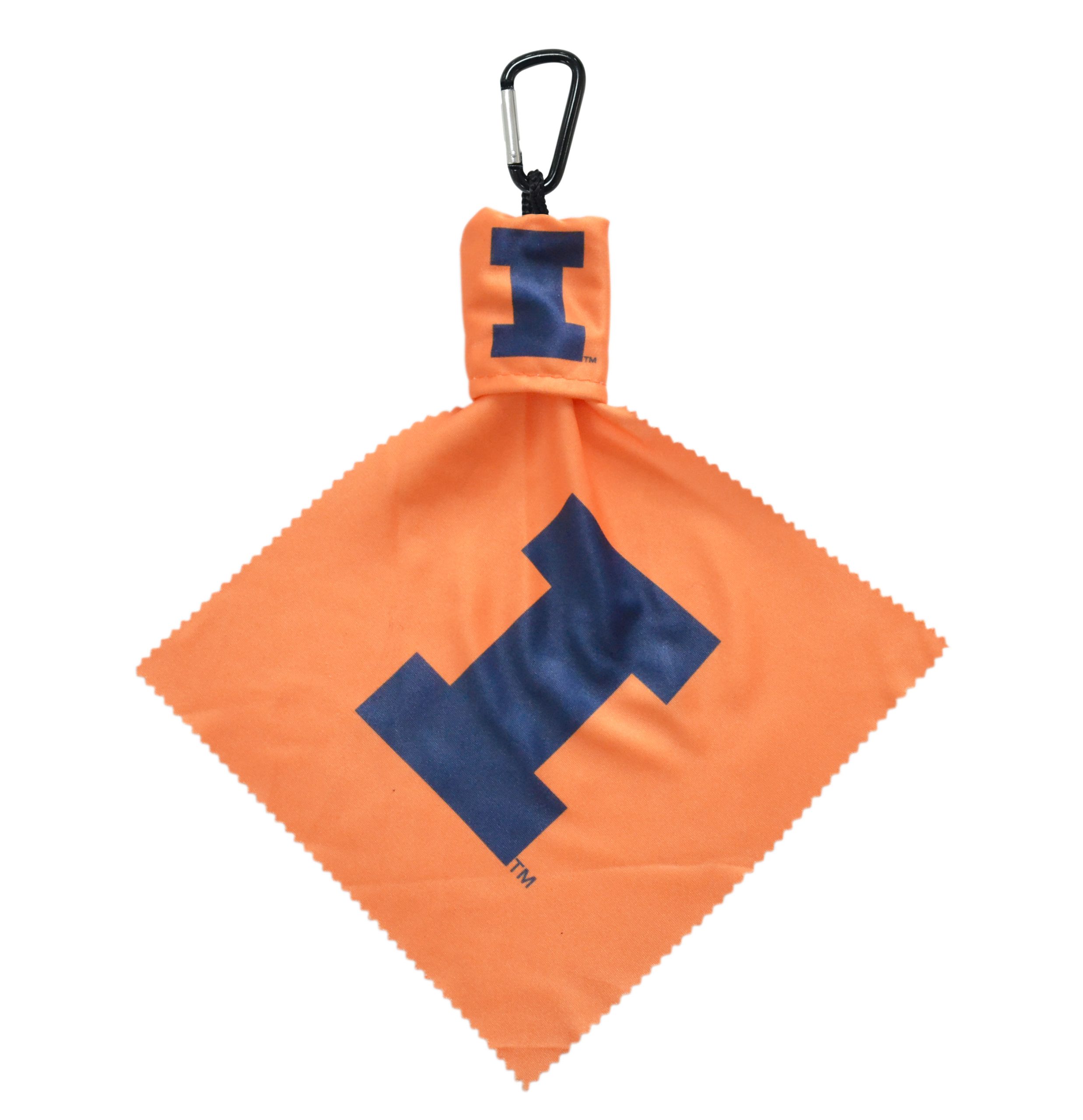 Microfibre Lens Cloth with Carabiner - Image 2