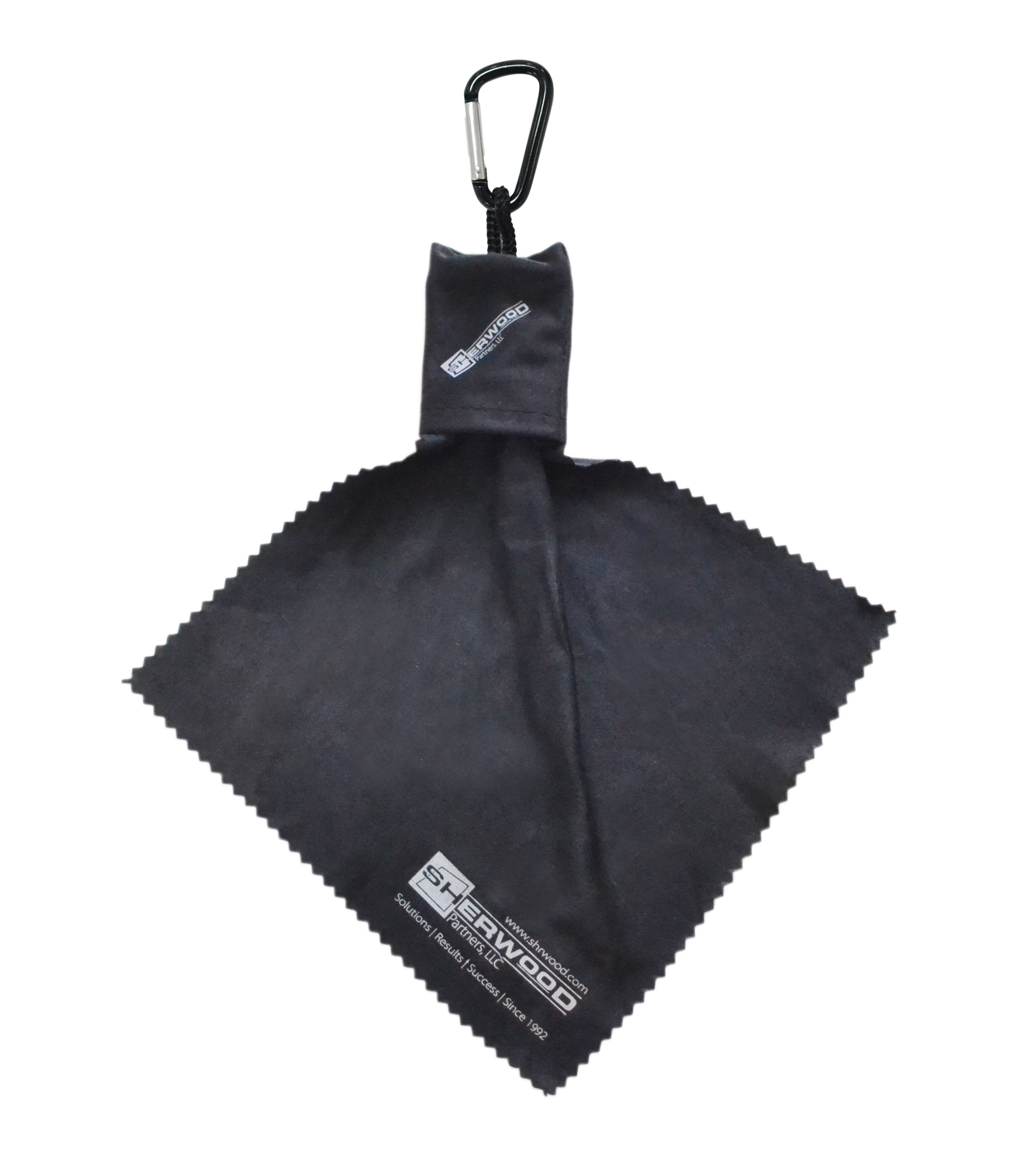 Microfibre Lens Cloth with Carabiner - Image 4