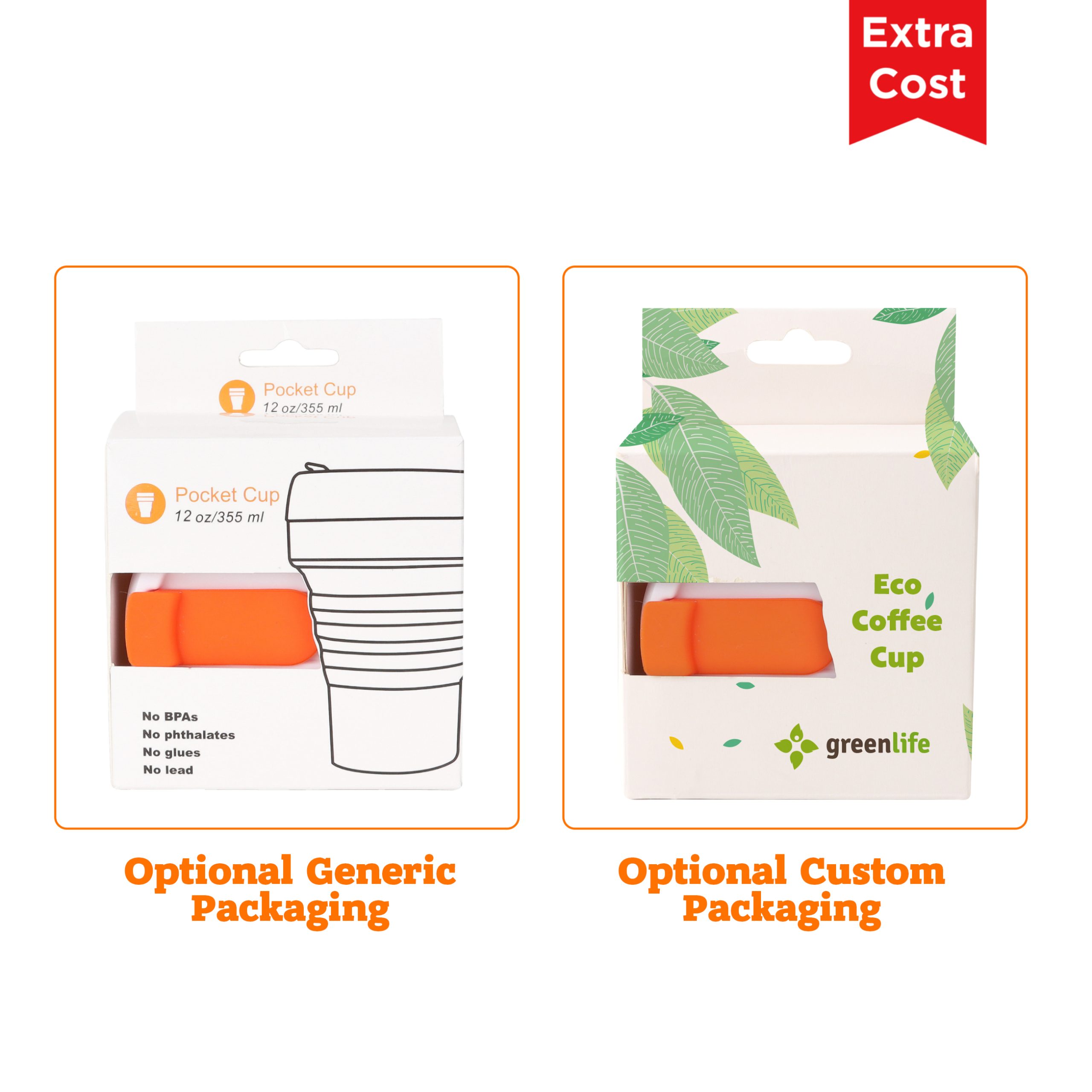 355ml Collapsible Silicon Coffee Cup - Image 14