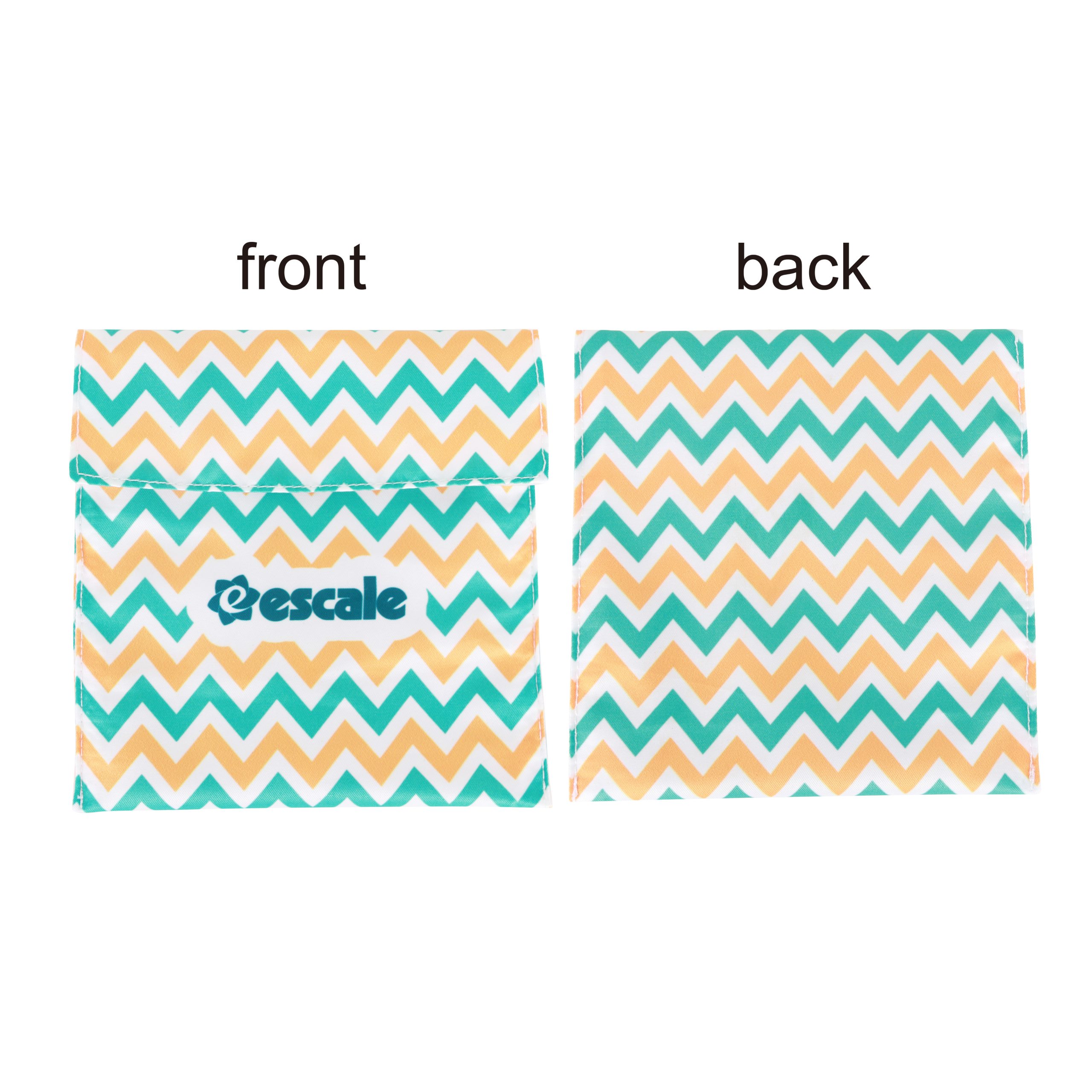 Reusable Food Pouch with Velcro Closure - Image 2