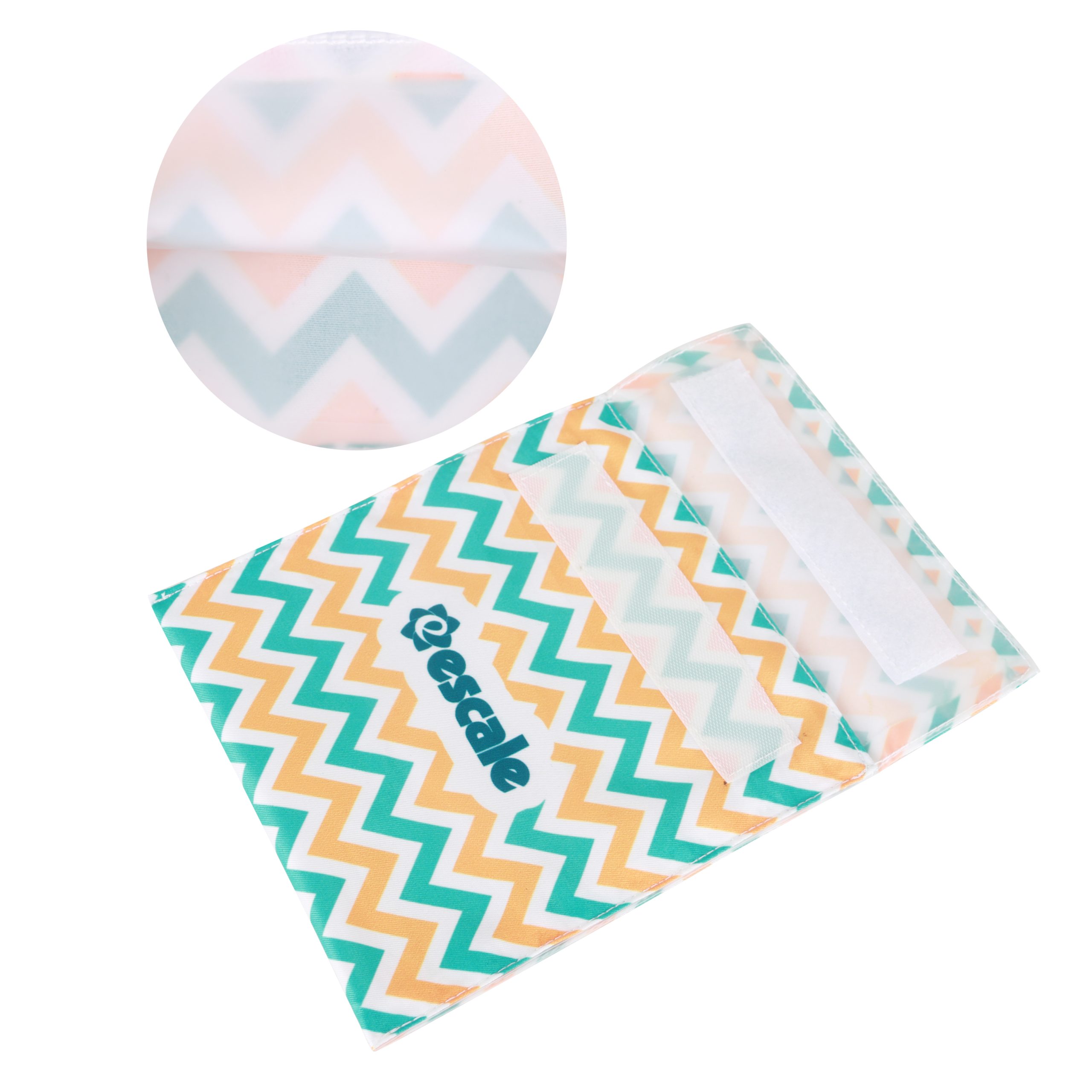 Reusable Food Pouch with Velcro Closure - Image 6