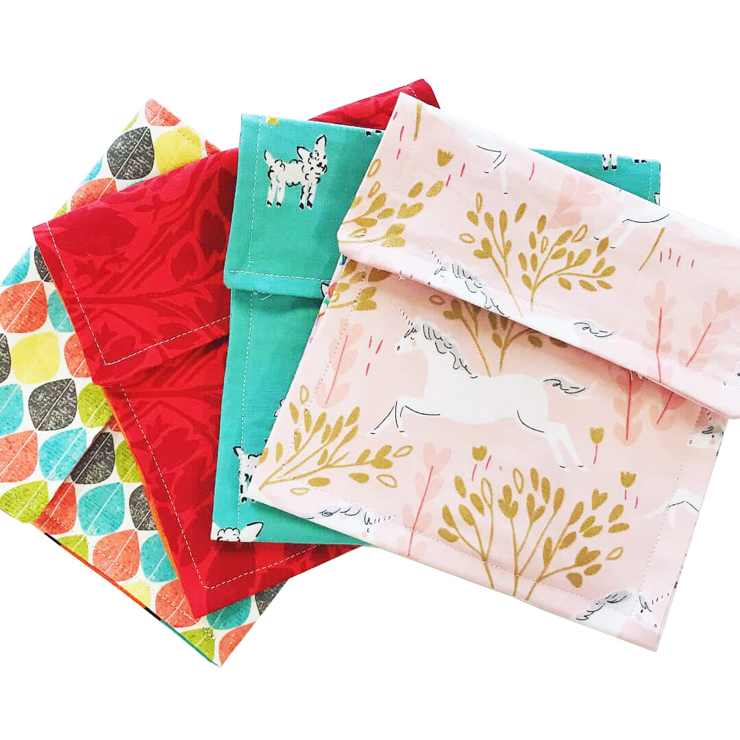 Reusable Food Pouch with Velcro Closure - Image 8